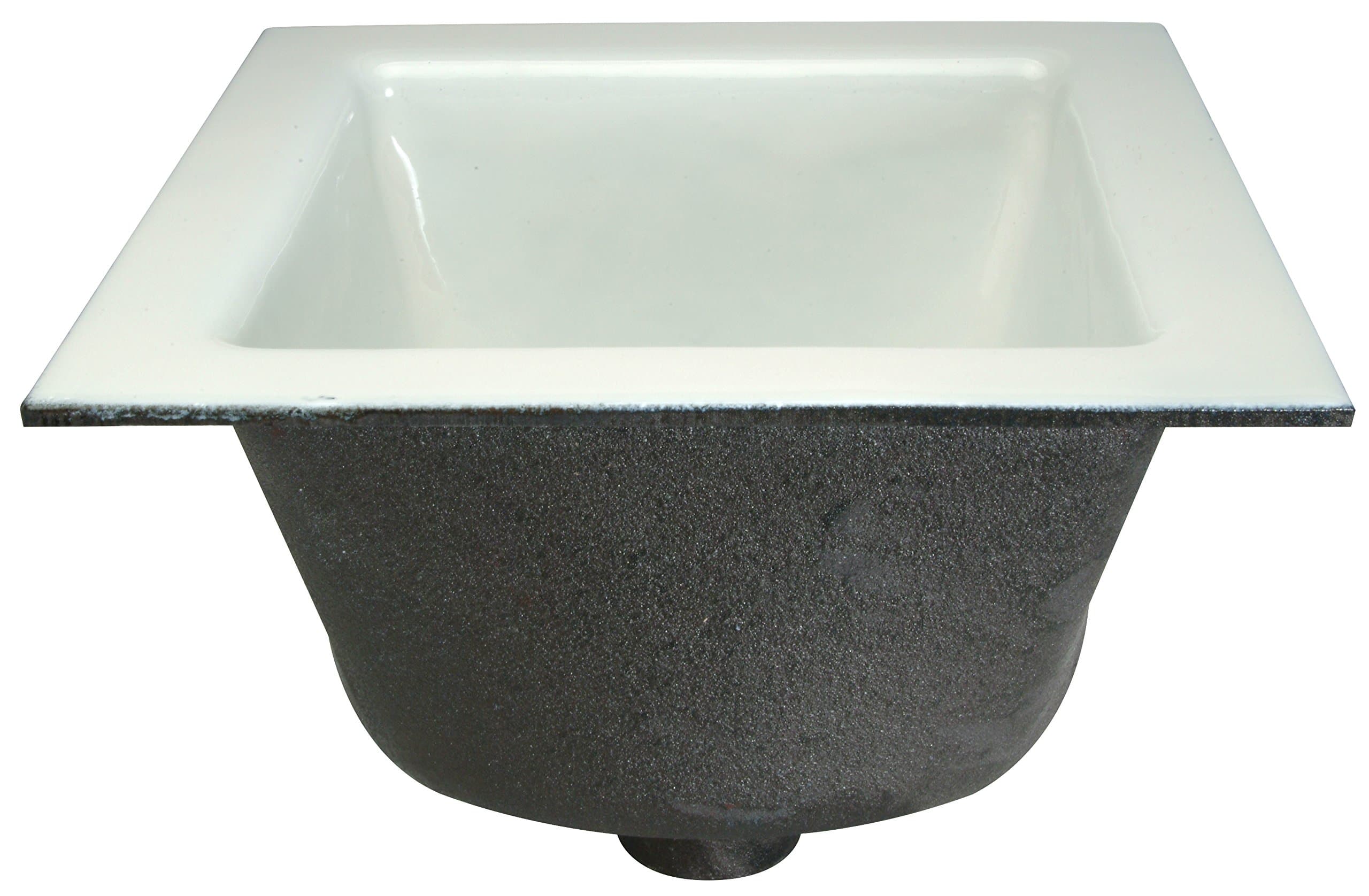 FD2375-NH4 A.R.C. Floor Sink, 6" Sump Depth, 4" No-Hub Connection, 12" x 12"