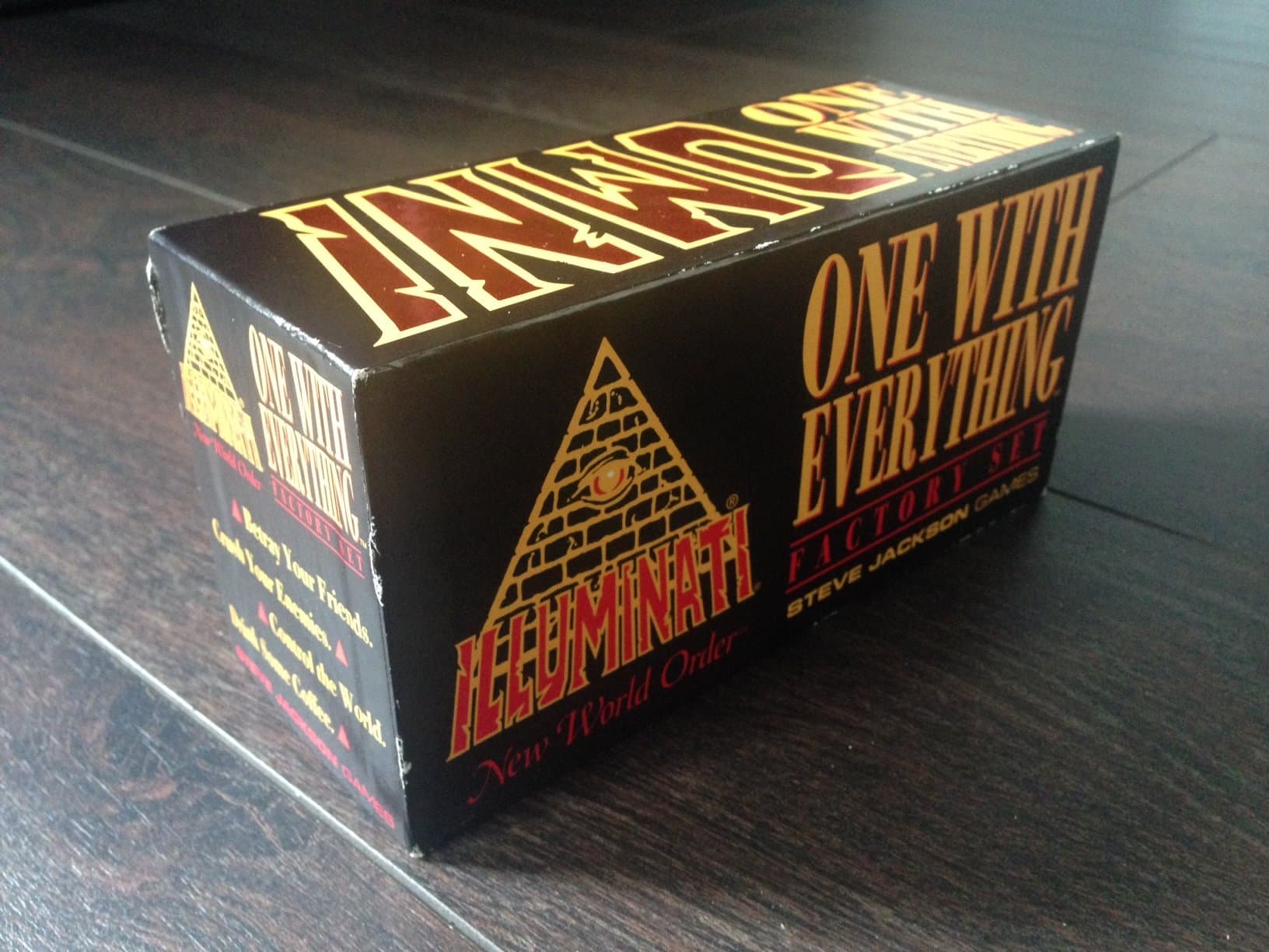 INWO CCG Illuminati New World Order One With Everything 1995 Factory Set By Steve Jackson (Collectible Card Game Original Version 1.1 March 1995)- Factory Set