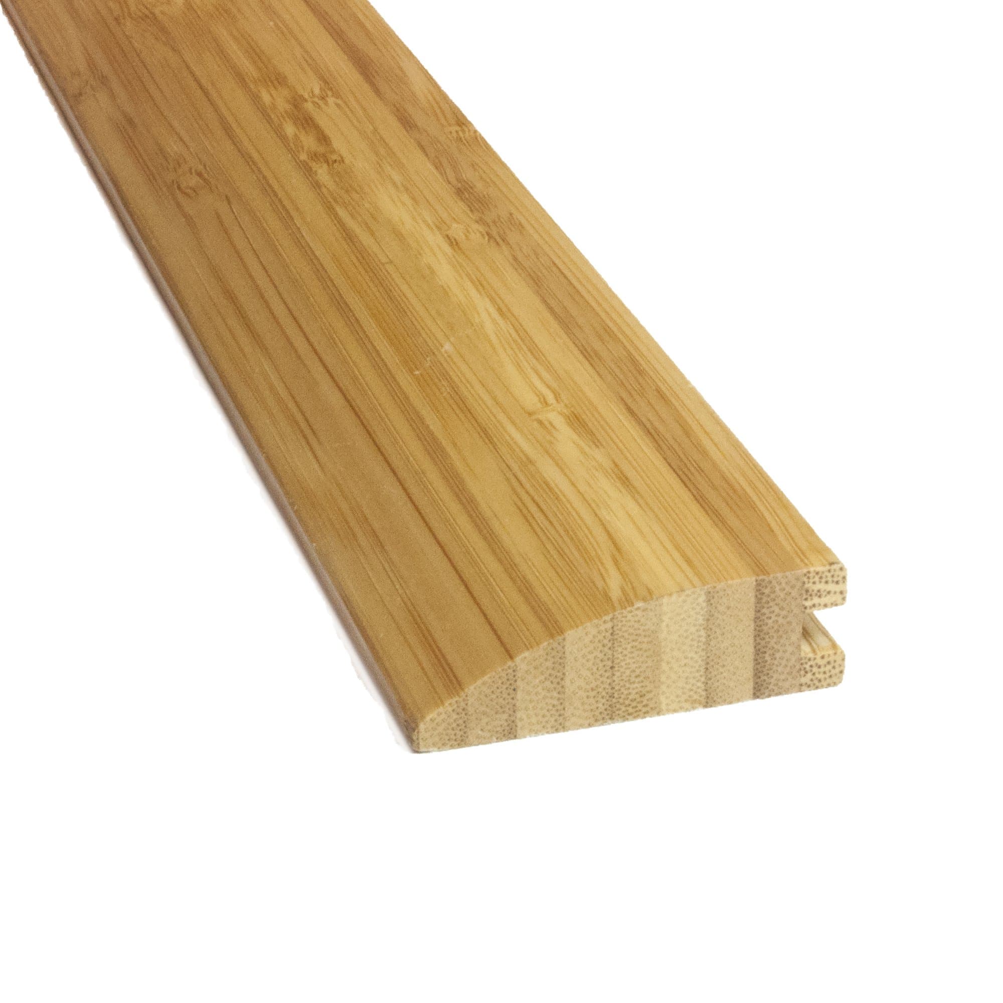 Boedika 9-56792 100-percent Bamboo Reducer Flush, 76 3/4-Inch x 2-Inch x 5/8-Inch, Vertical Grain Carbonized, 2-Pack