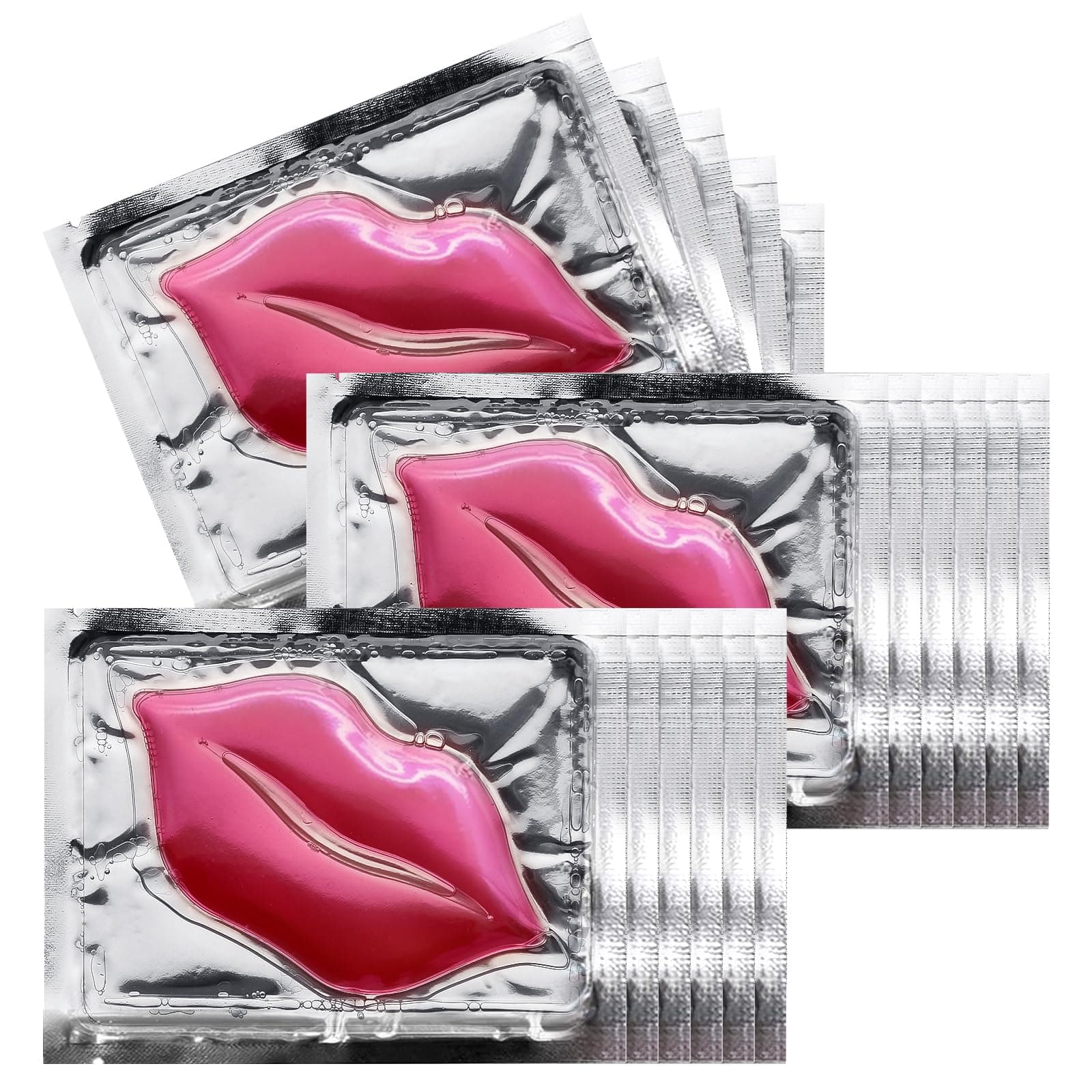 NIYET 30 pieces of Moisturizing Collagen Crystal Lip Mask - Anti-Ageing & Ant...