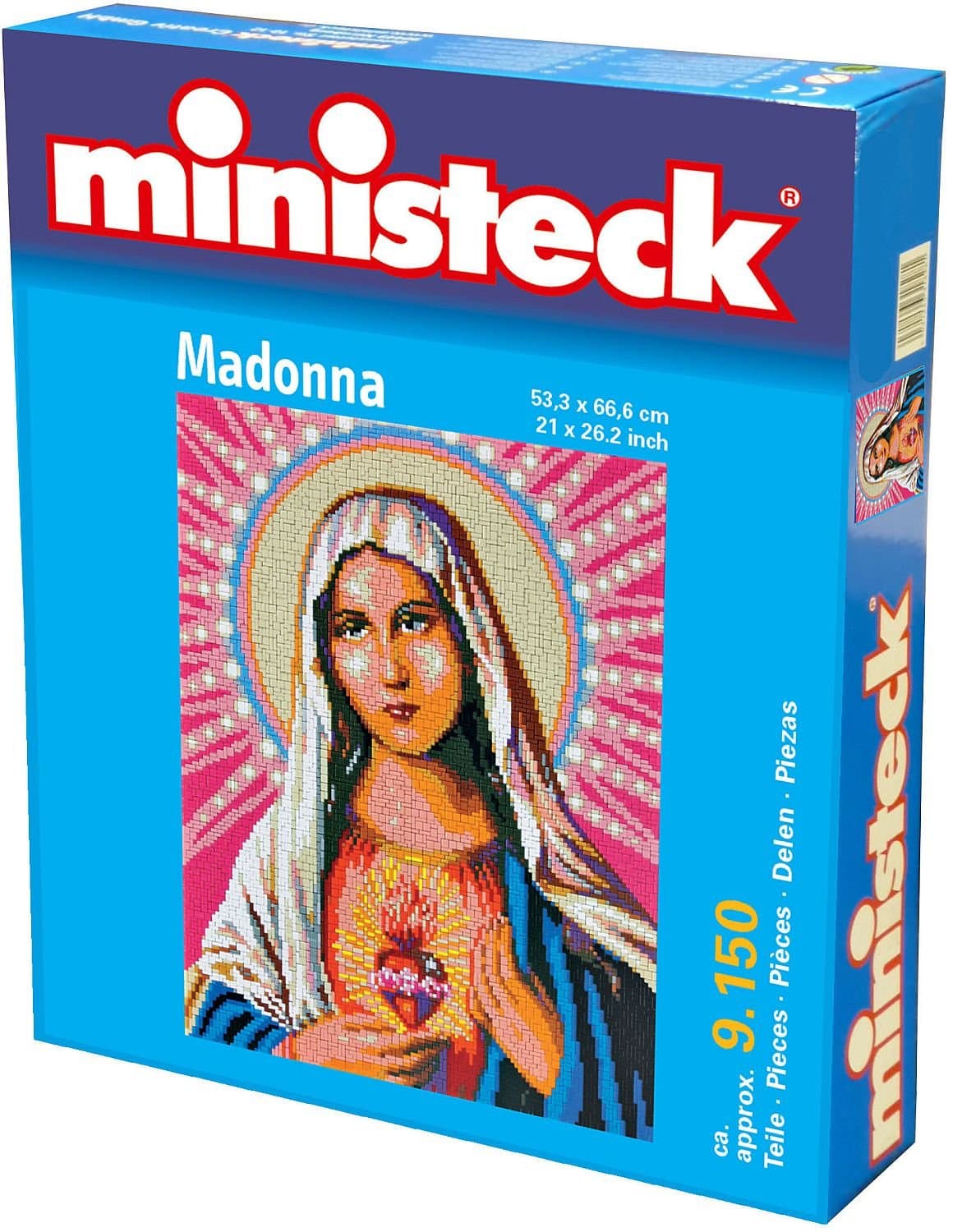 Ministeck Ministeck31450 Madonna Plug Picture (9100-Piece)
