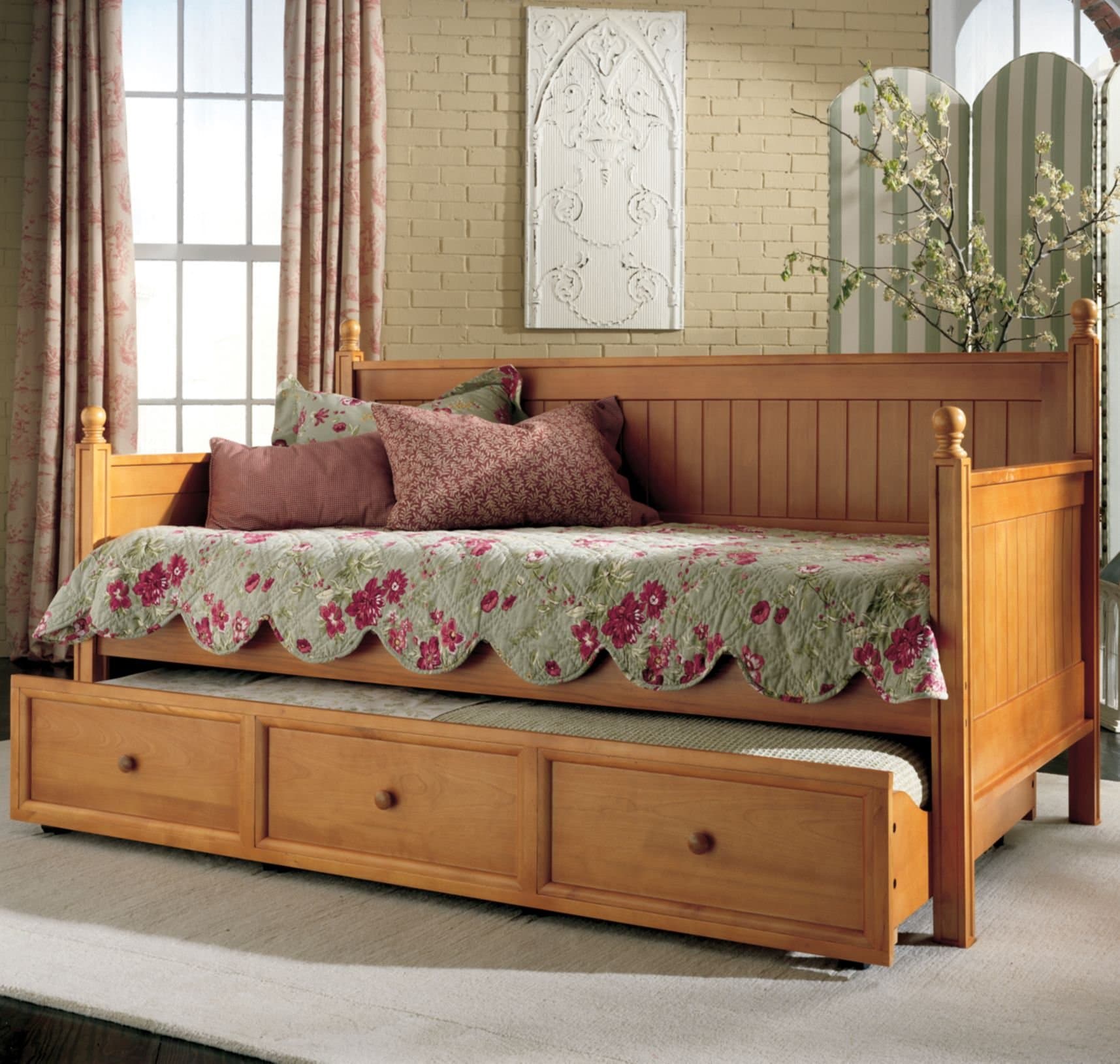 Casey Daybed Honey Maple (without Trundle) by Fashion Bed Group