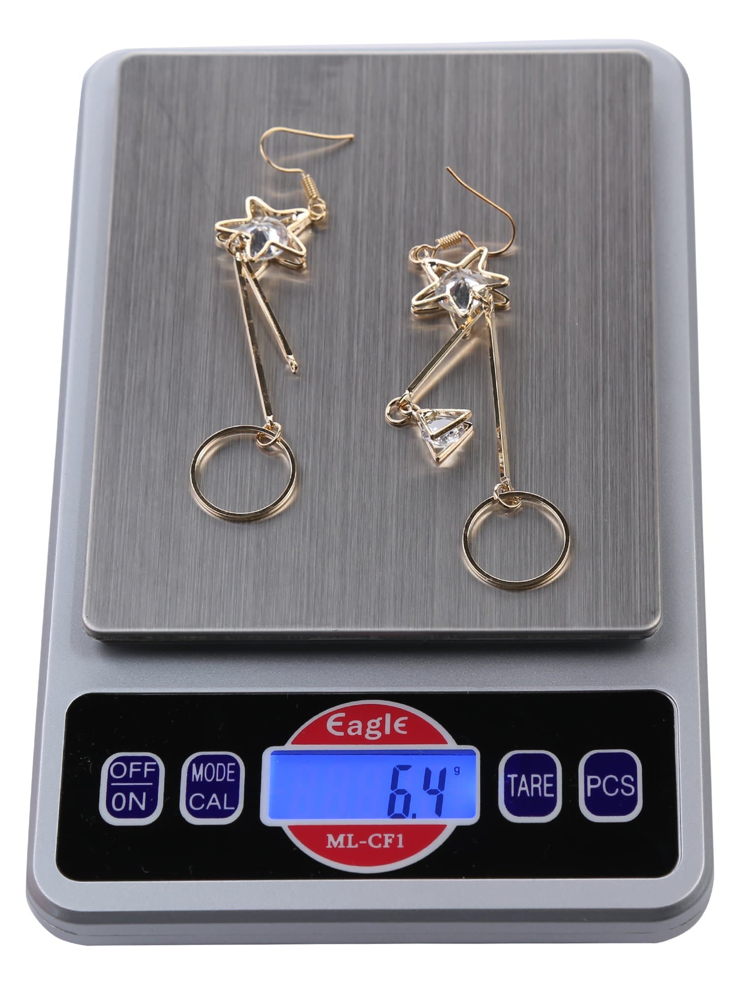 Egale Electronic Digital Weighing Scale for Jewellery with Max Capacity 2000g (Silver)