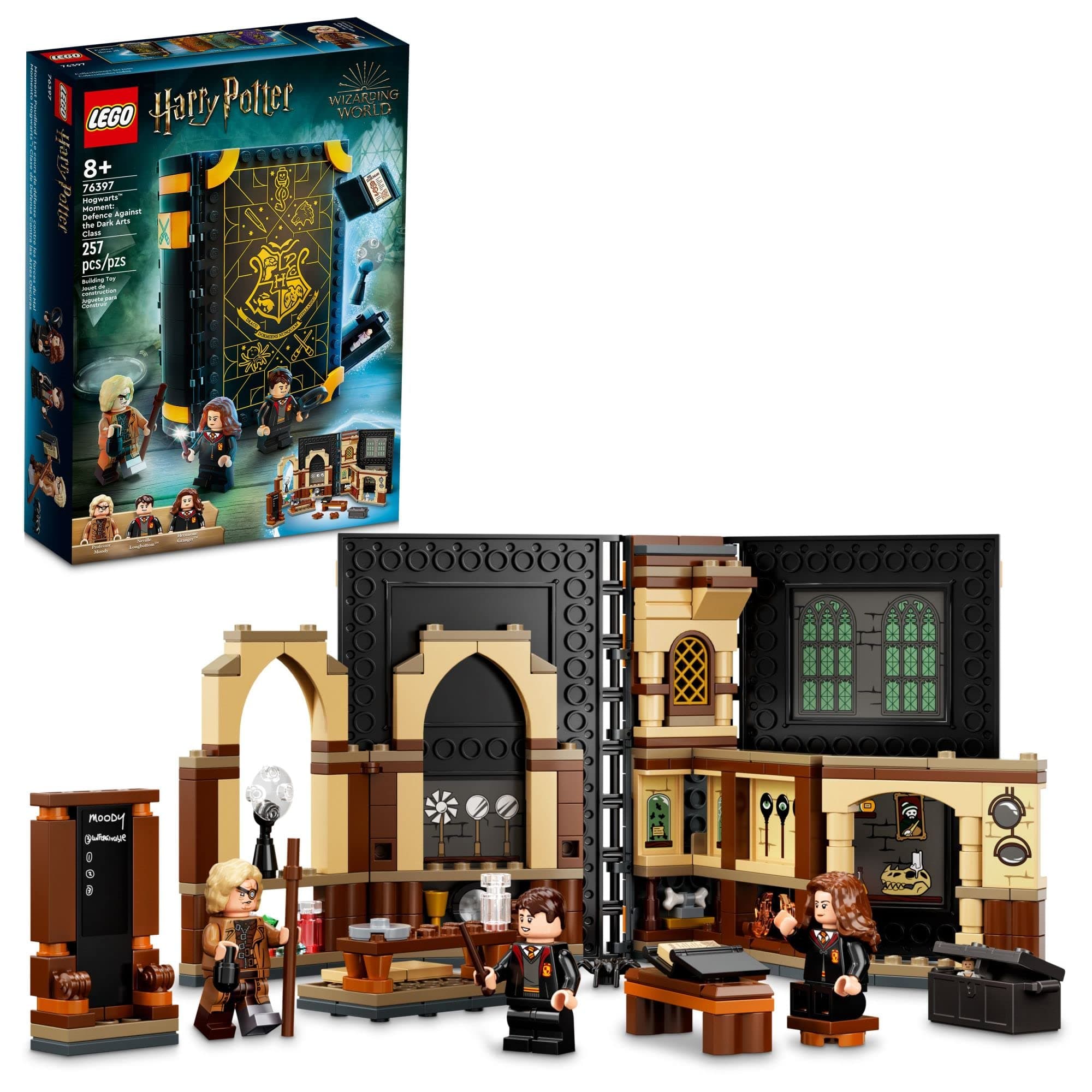 Harry Potter Hogwarts Moment: Defence Class 76397 Building Kit; Collectible Classroom Playset for Ages 8+ (257 Pieces)