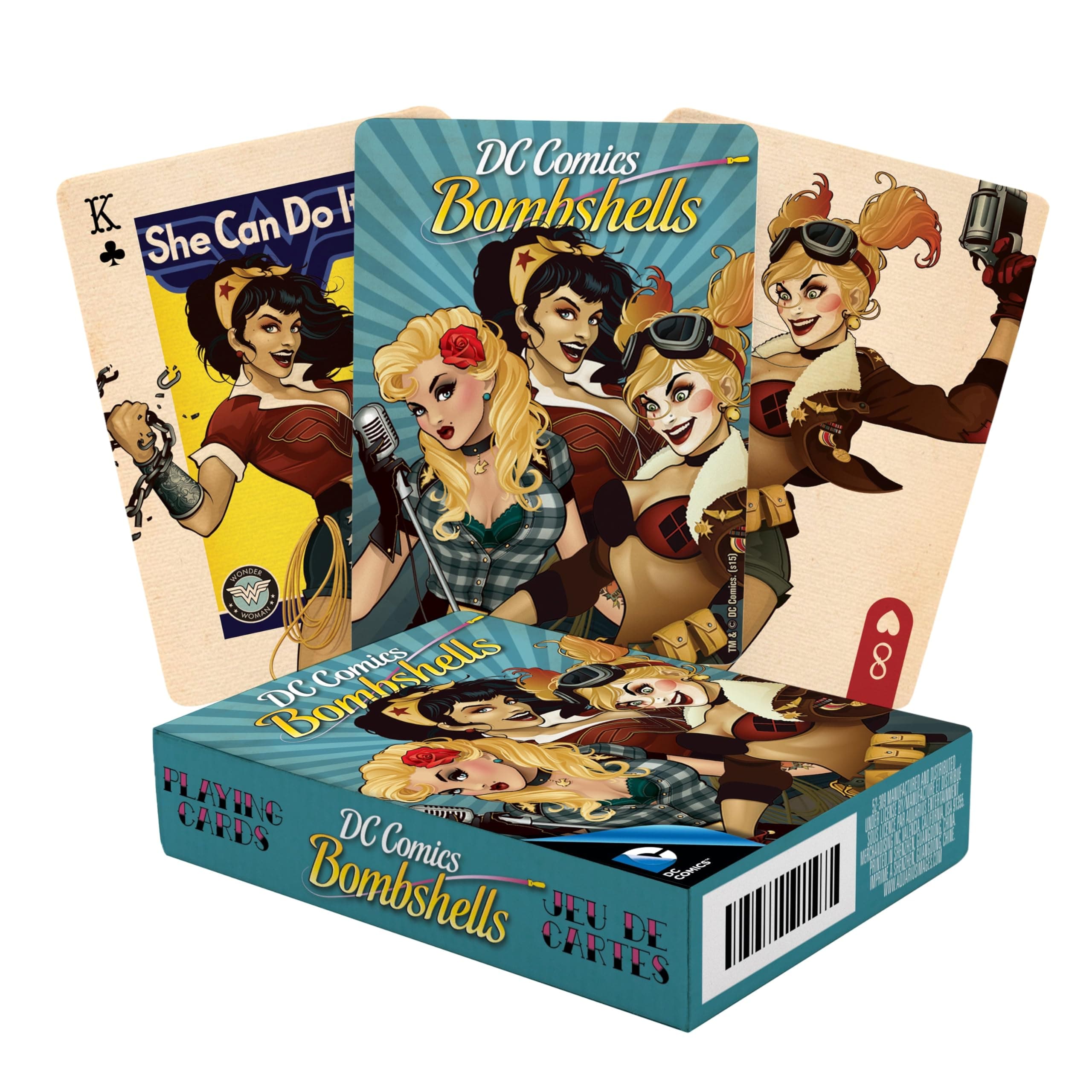 DC Bombshells Playing Cards