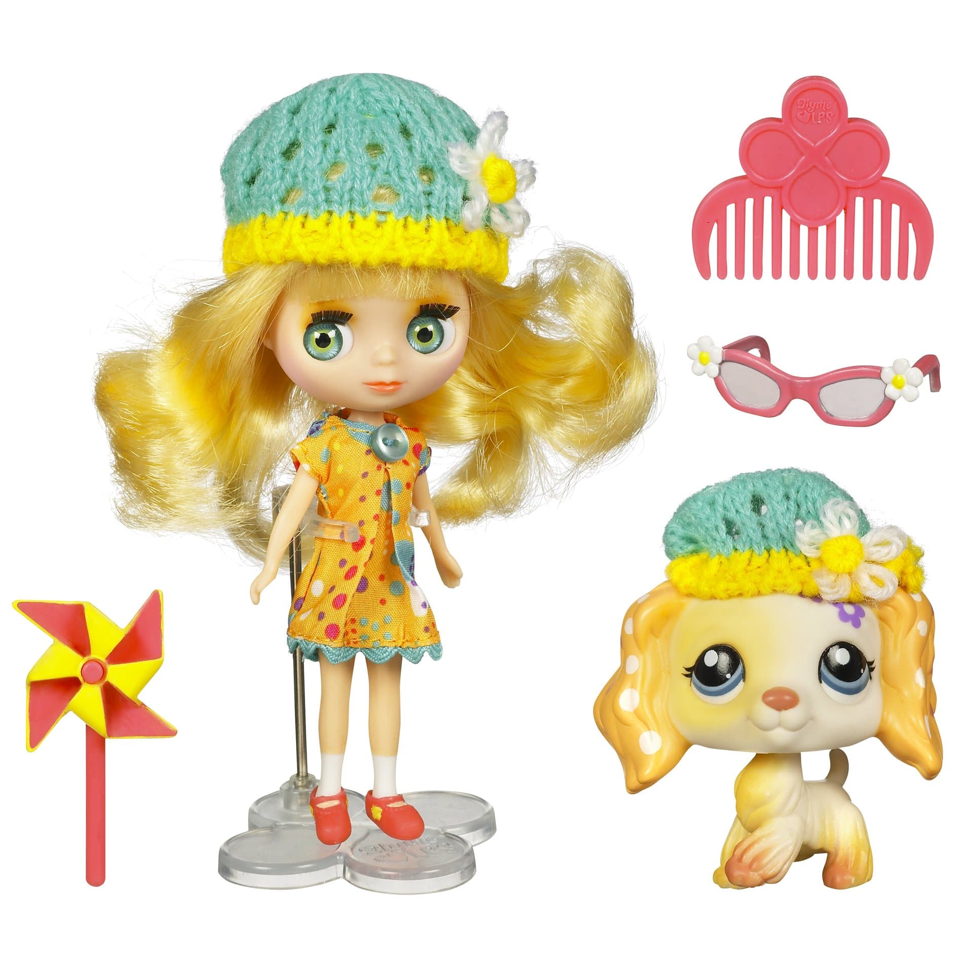 LITTLEST PET SHOP Blythe and Pet - Field of Daisies