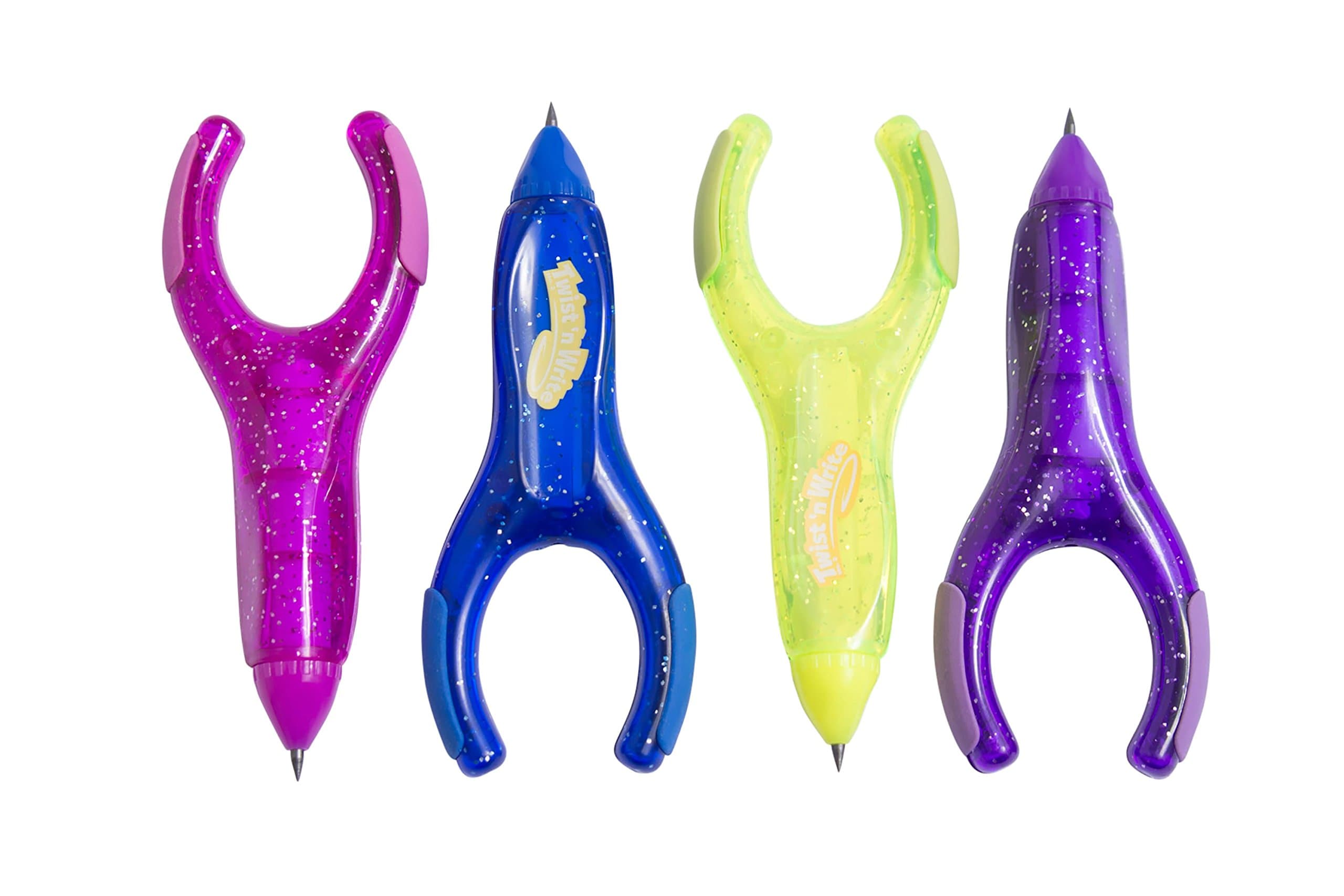 Baumgartens Twist'n Write Pencil, Assorted Color, Pack of 4