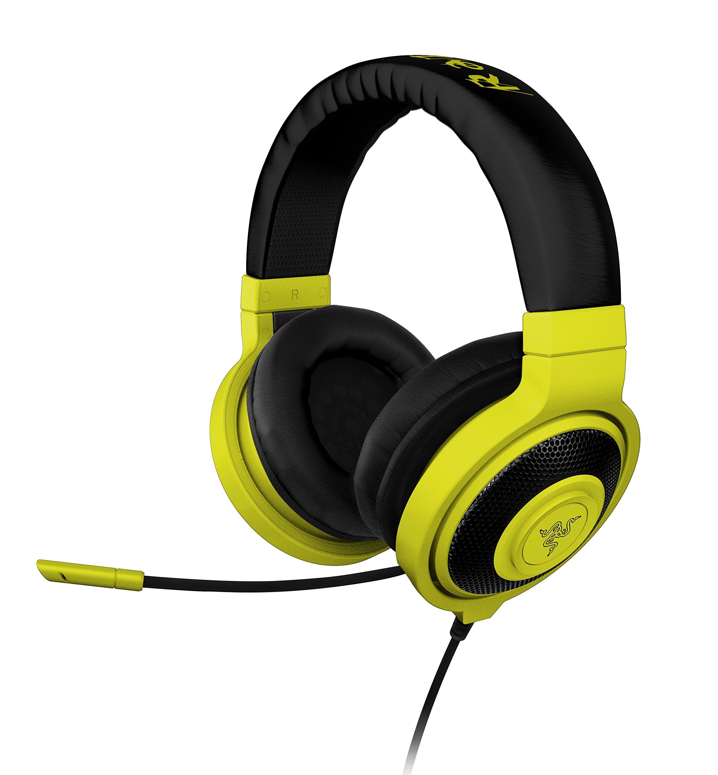 Razer Kraken Pro Over Ear PC and Music Headset, Neon Yellow (RZ04-00871000-R3M1)