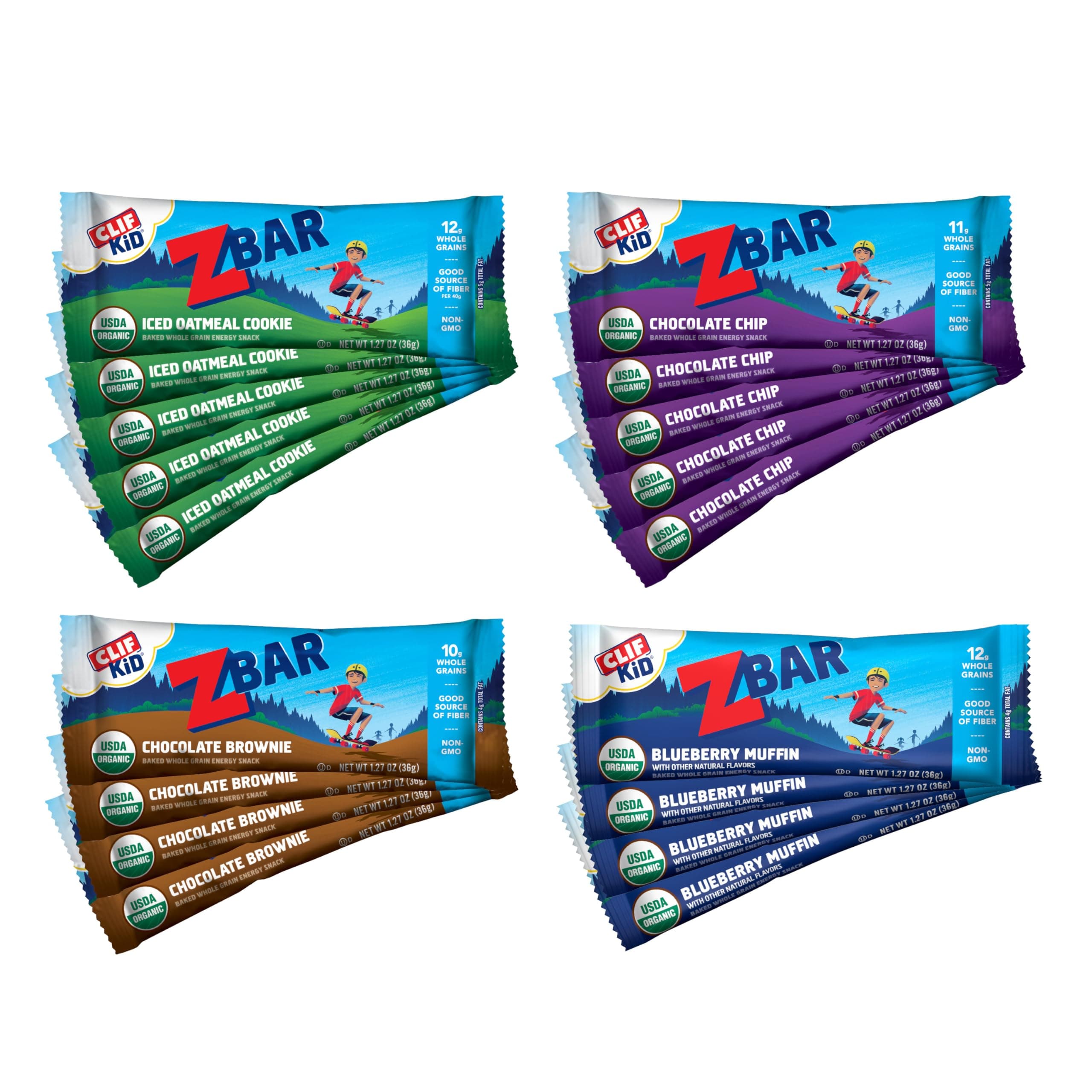 Clif Kid Zbar Variety Pack