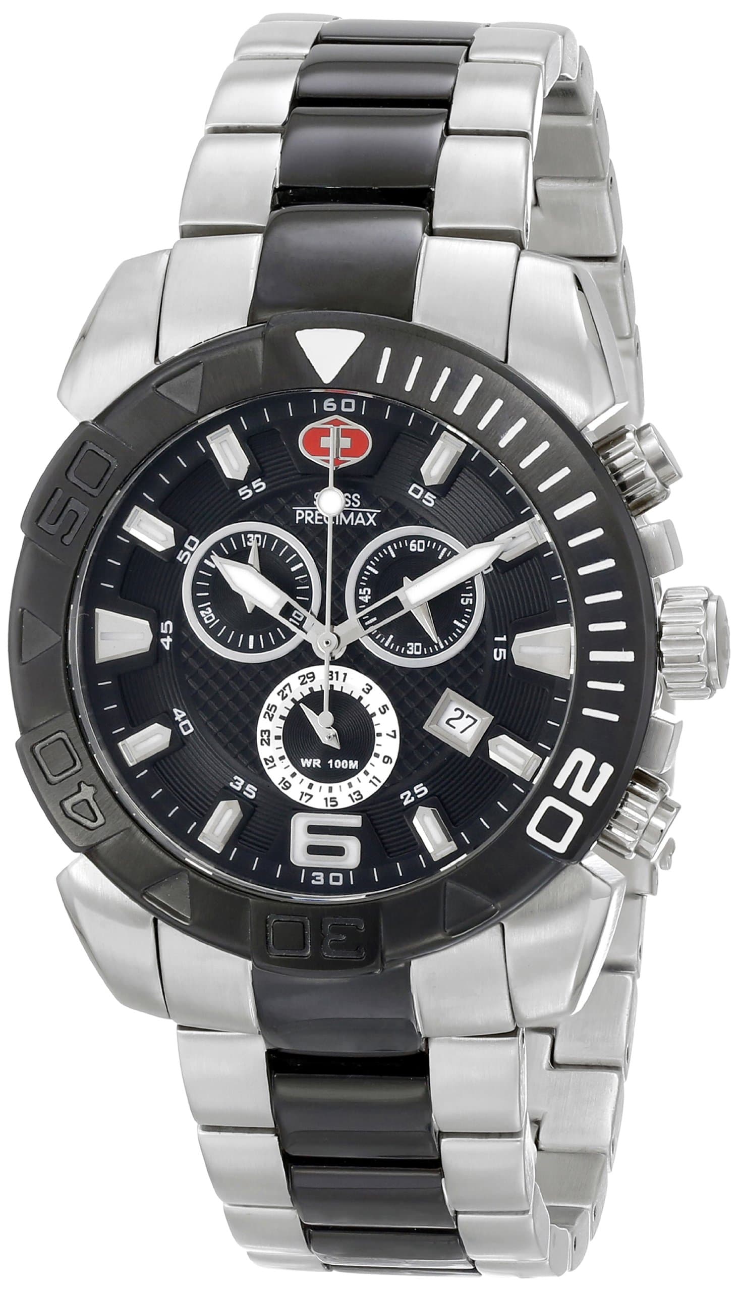 Men's SP13119 Recon Pro Analog Display Swiss Quartz Gold Watch