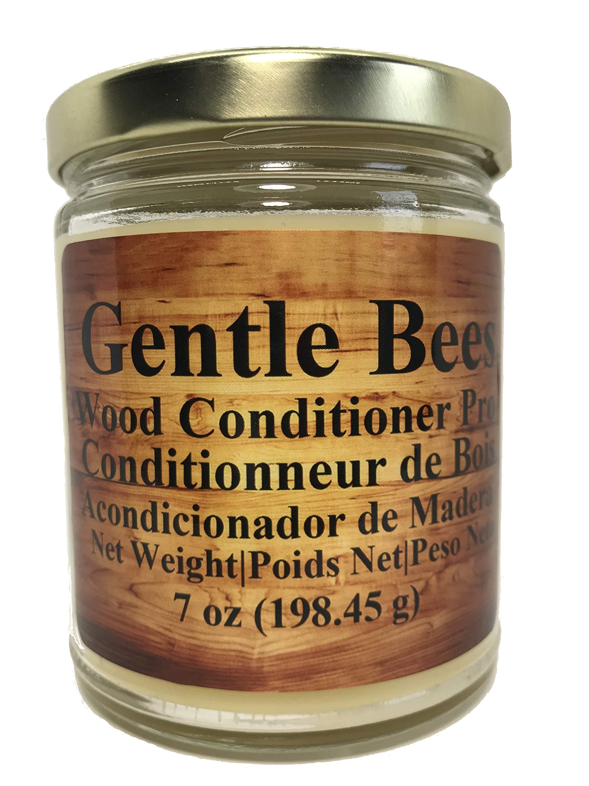Gentle Bees Wood Conditioner Pro (food grade natural varnish and butcher block cream for wood and bamboo)