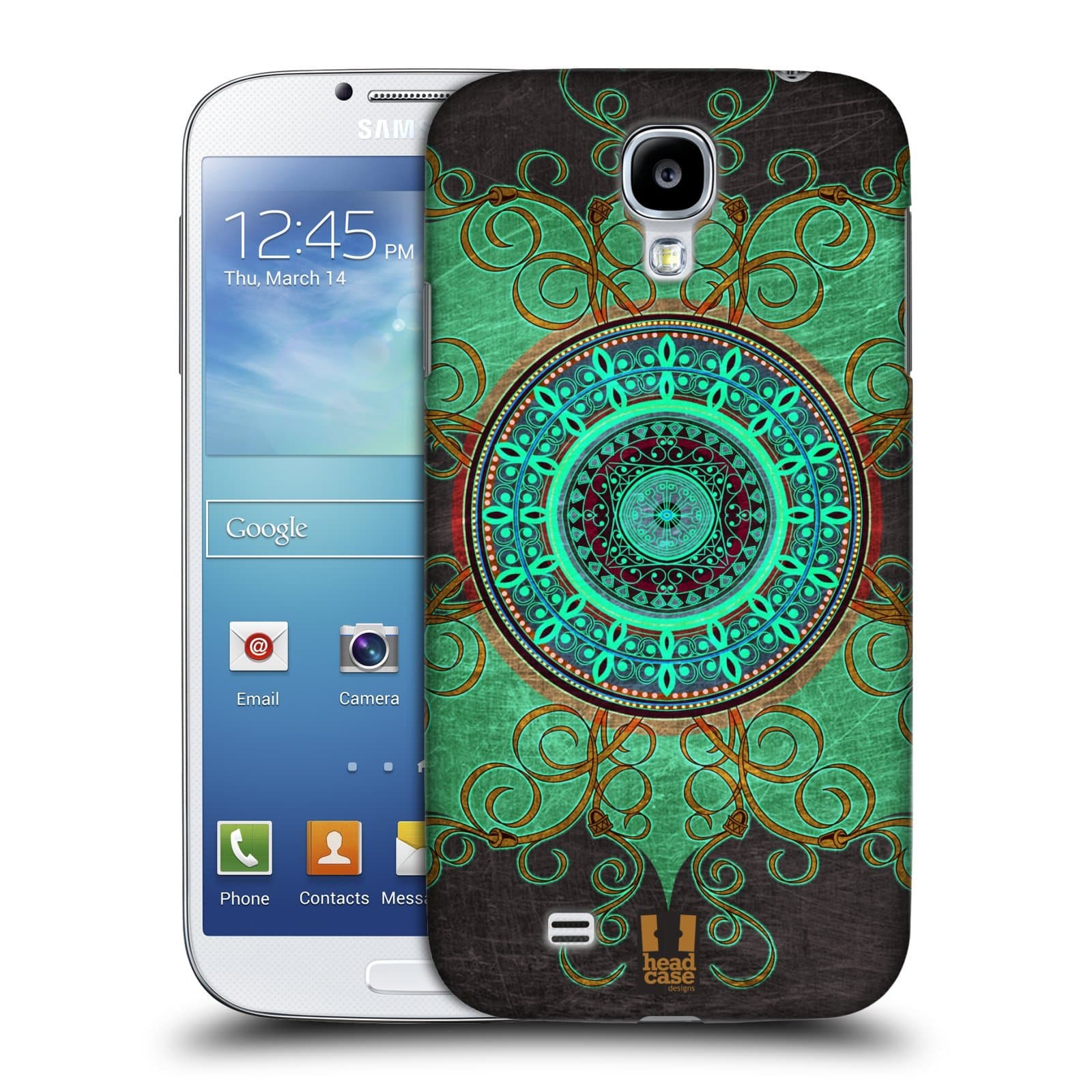 Head Case Designs Mandala Arabesque Pattern Hard Back Case for Samsung Galaxy S4 I9500