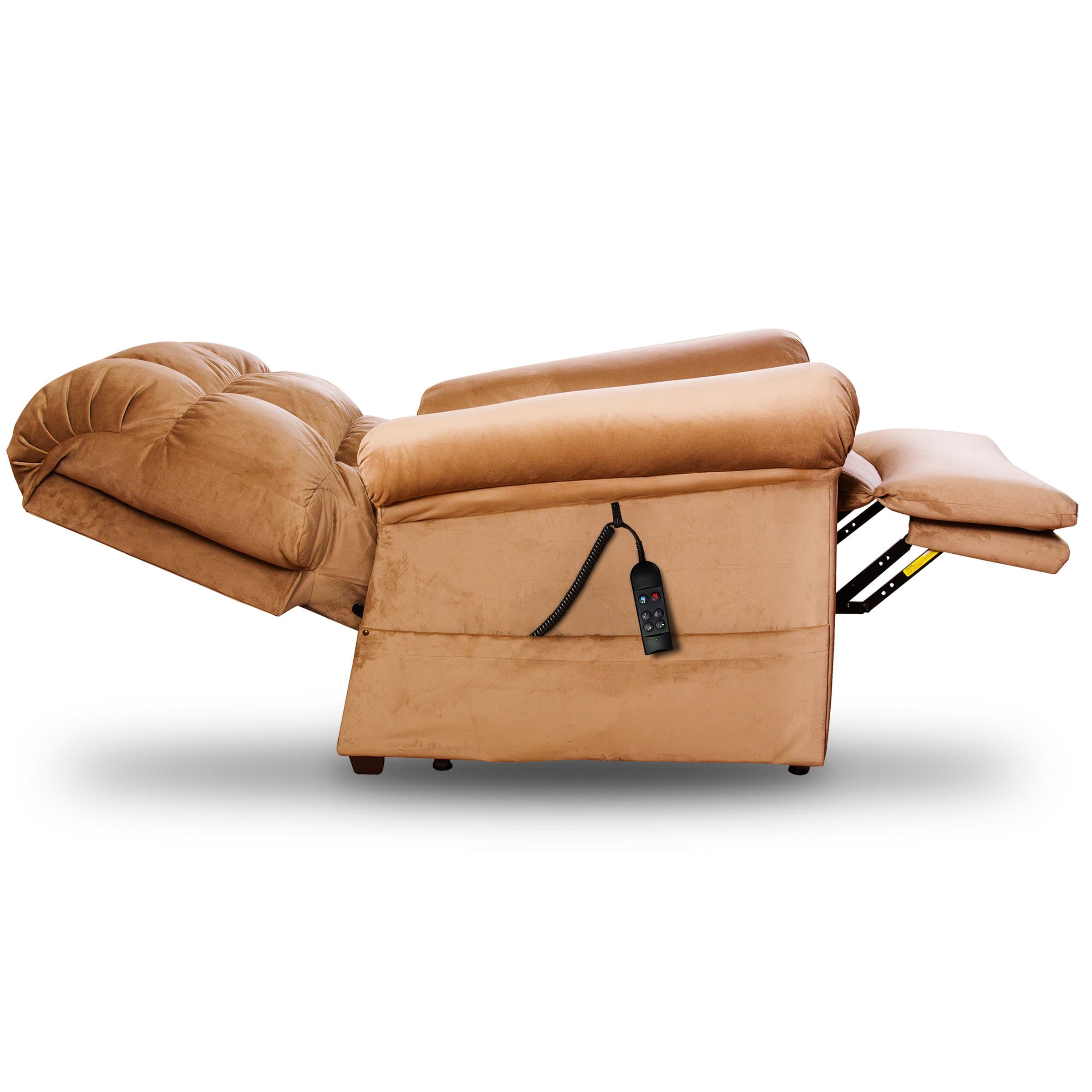 Perfect Sleep Chair - Lift Chair & Medical Recliner – DuraLux II Microfiber - Cashmere (Tan)