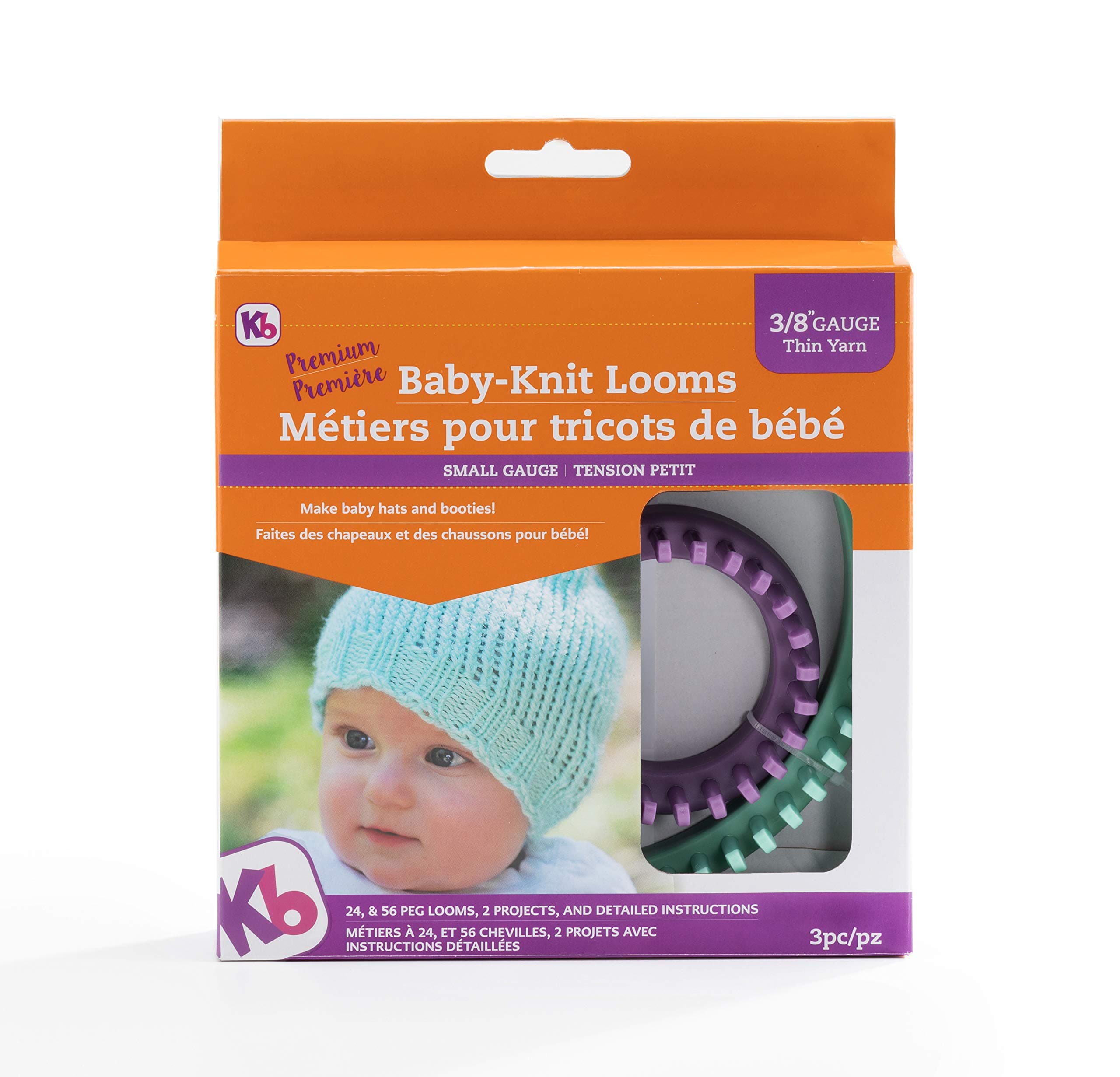 Baby-Knit Loom, KB8200, 3/8" Gauge