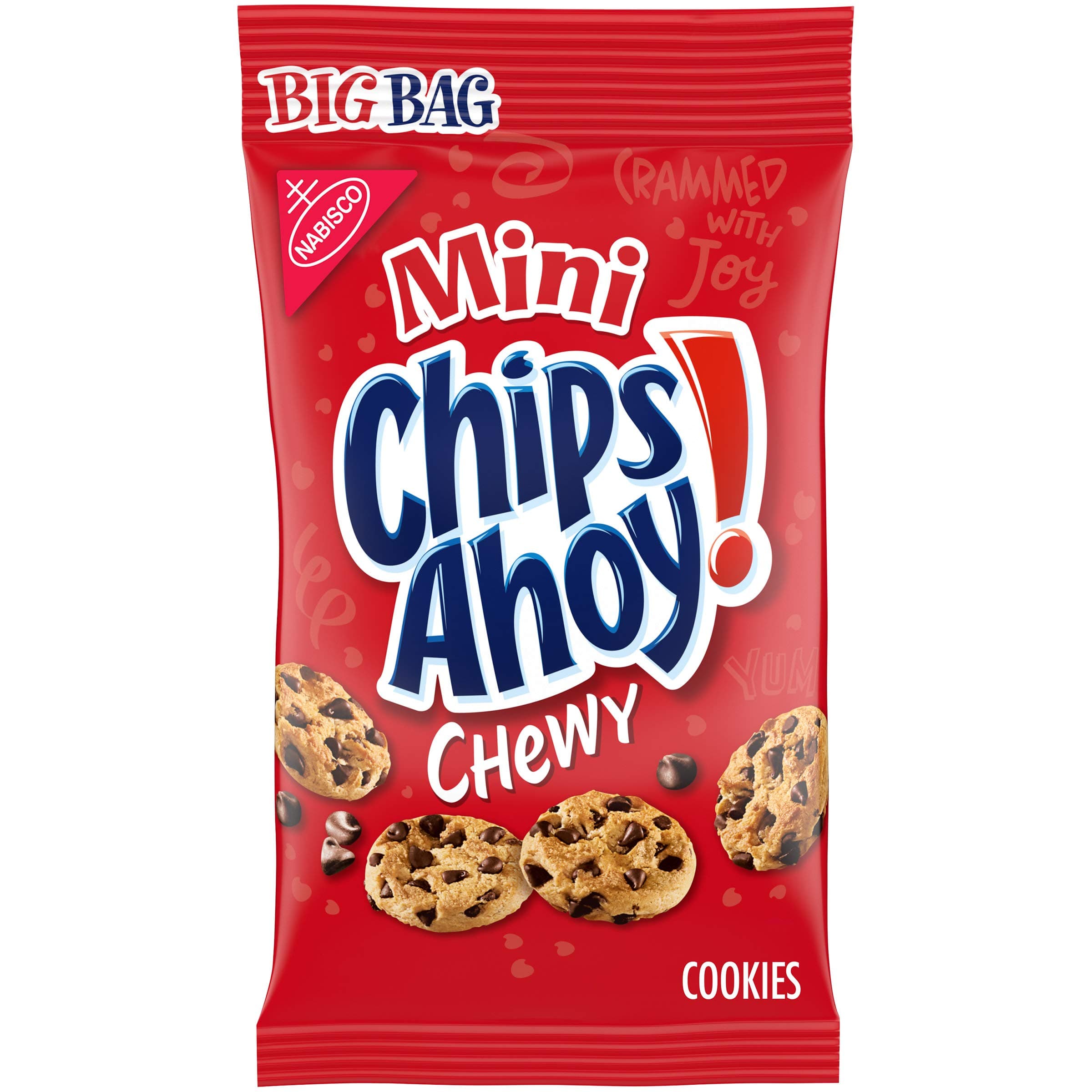 Mini CHIPS AHOY! Chewy Chocolate Chip Cookies, 1 Big Bag (3 oz.)