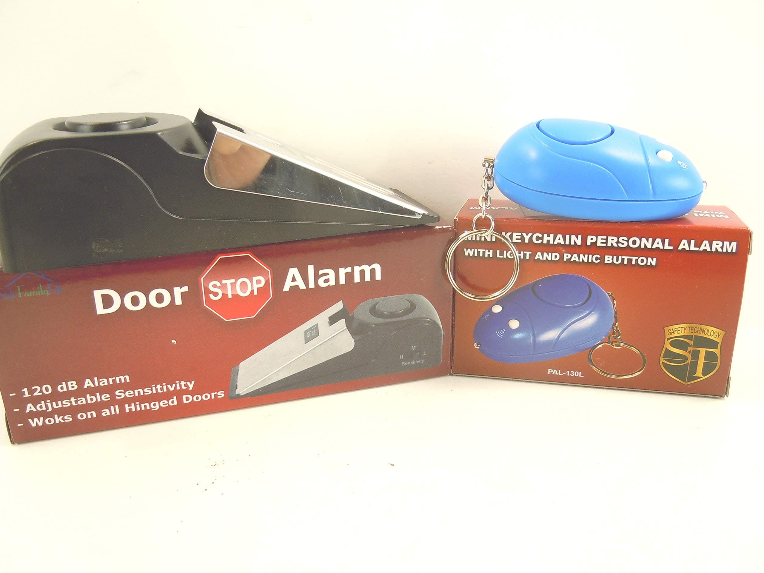 Safety Technology Keychain Alarm with Light PAL-130L