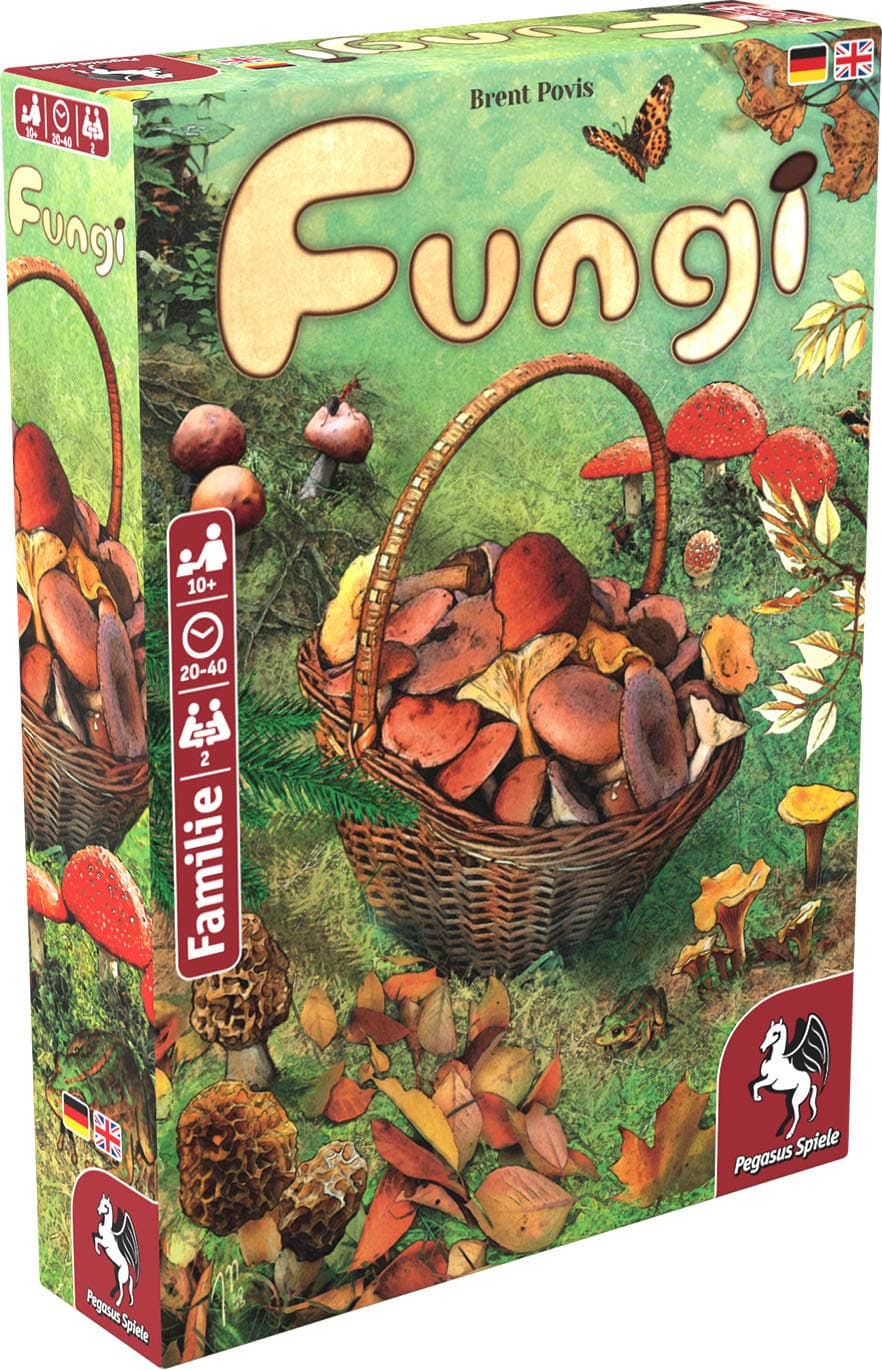 Pegasus Spiele FUNG Fungi Card Game, Multicolour, for 10 years +