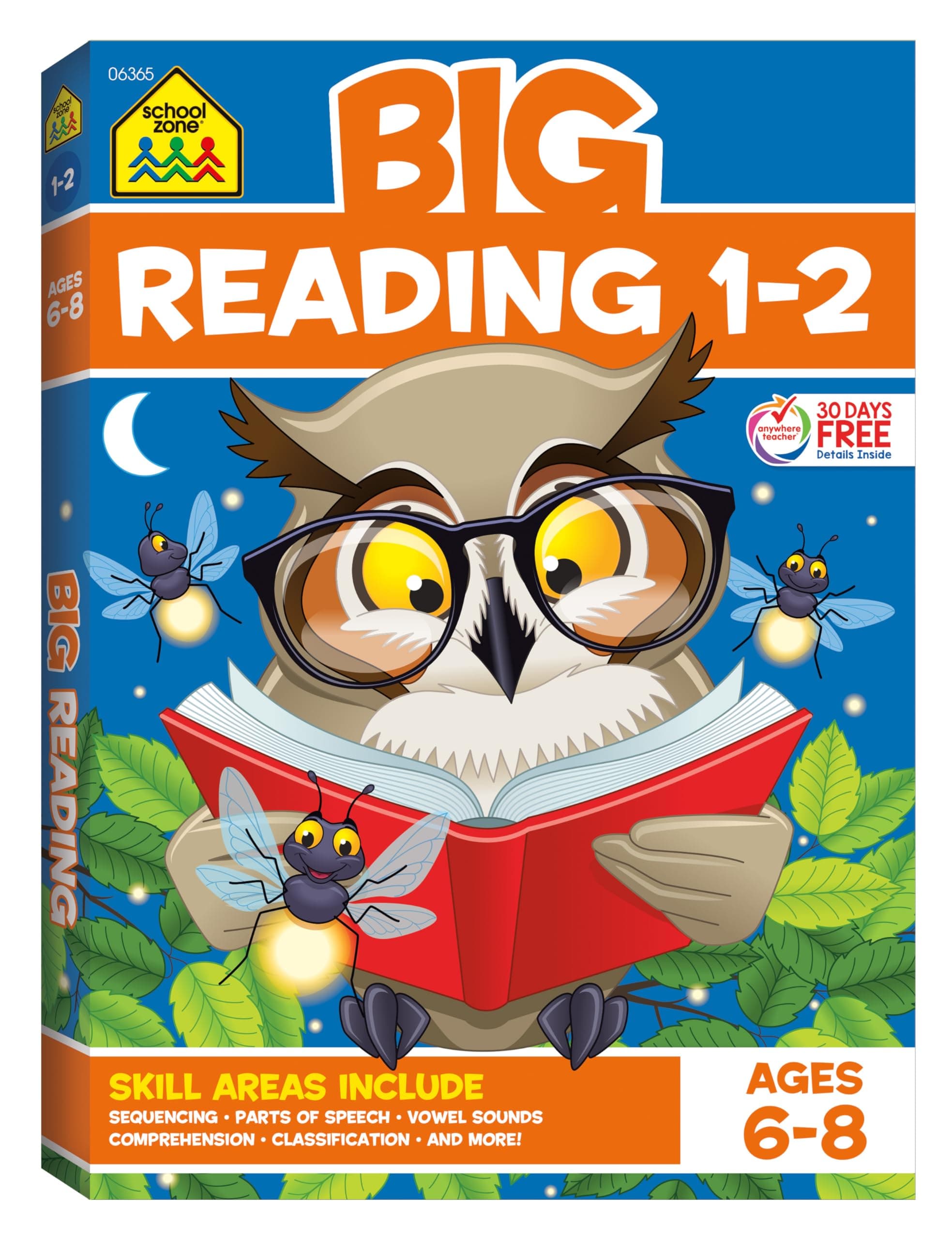 School Zone Big Reading 1-2 Workbook