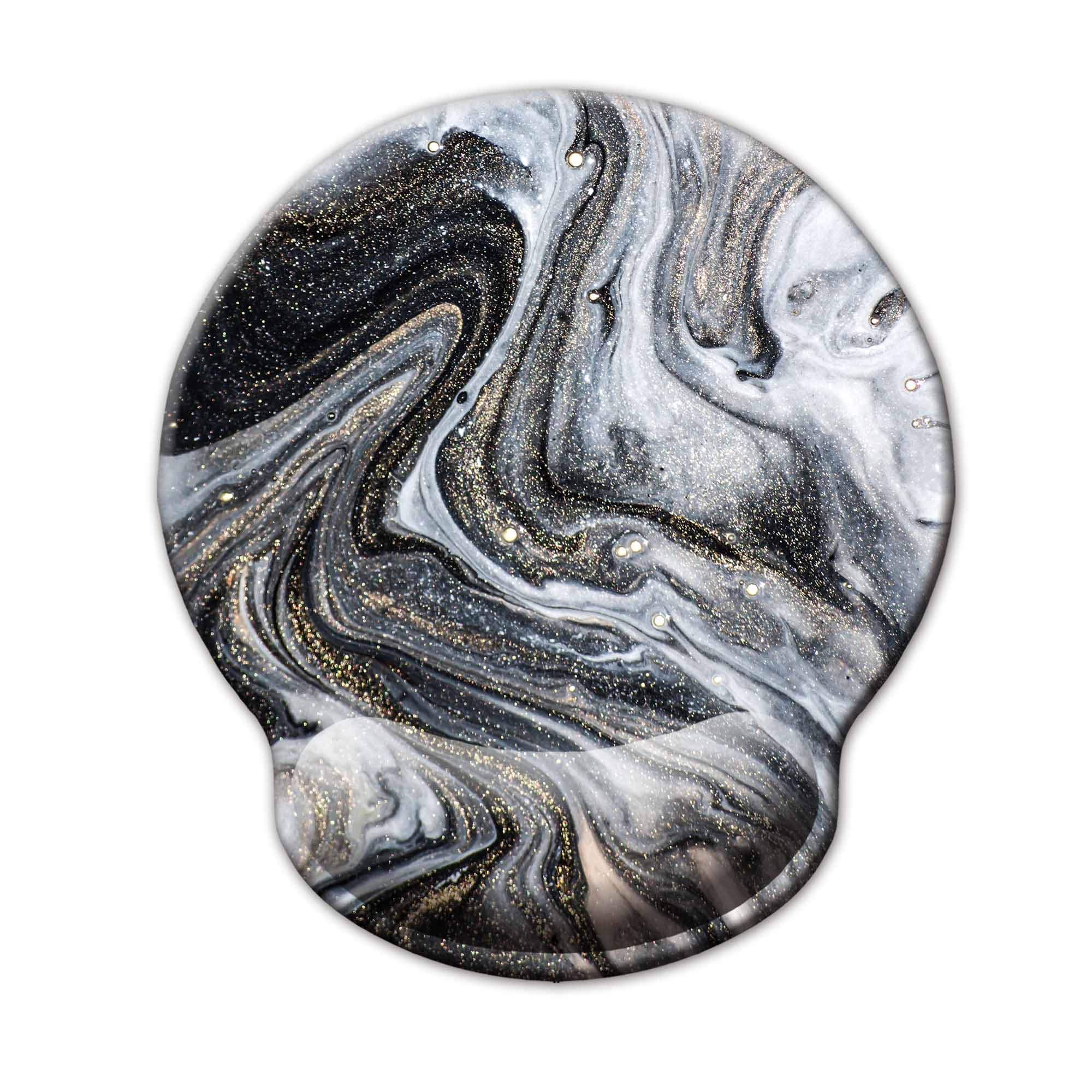 Ergonomic Mouse Pad with Wrist Support,Dooke Cute Wrist Pad with Non-Slip Rubber Base for Computer, Laptop, Home Office Gaming, Working, Easy Typing & Pain Relief