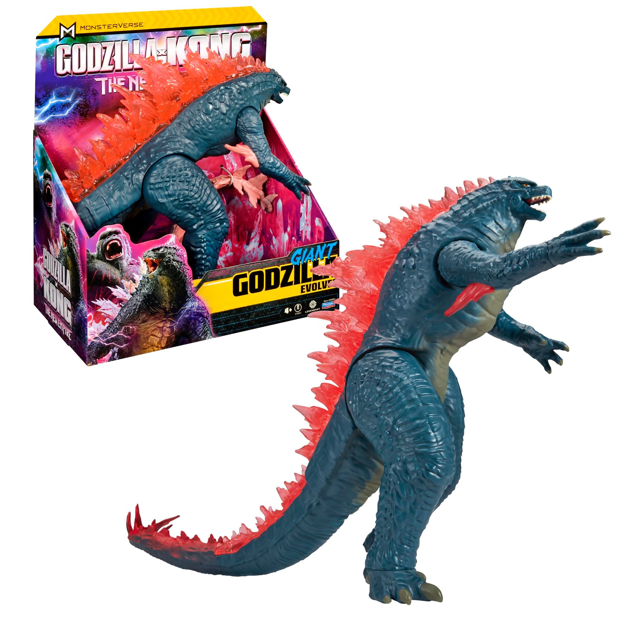 Godzilla x Kong, Articulated Figure, 28 cm, Godzilla, for Children from 4 Years, MN3001