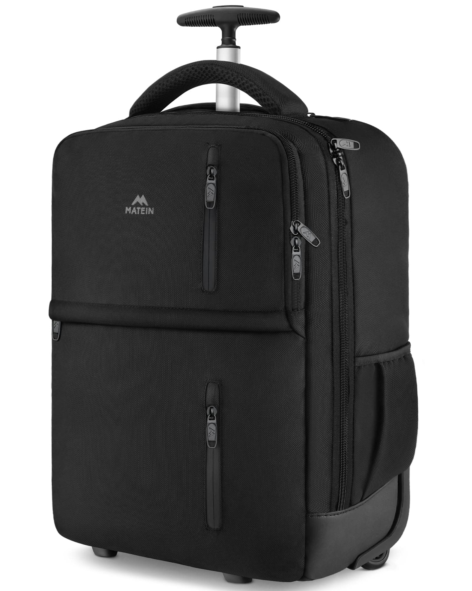 MATEIN Rolling Backpack, Travel Laptop Backpacks with Wheels