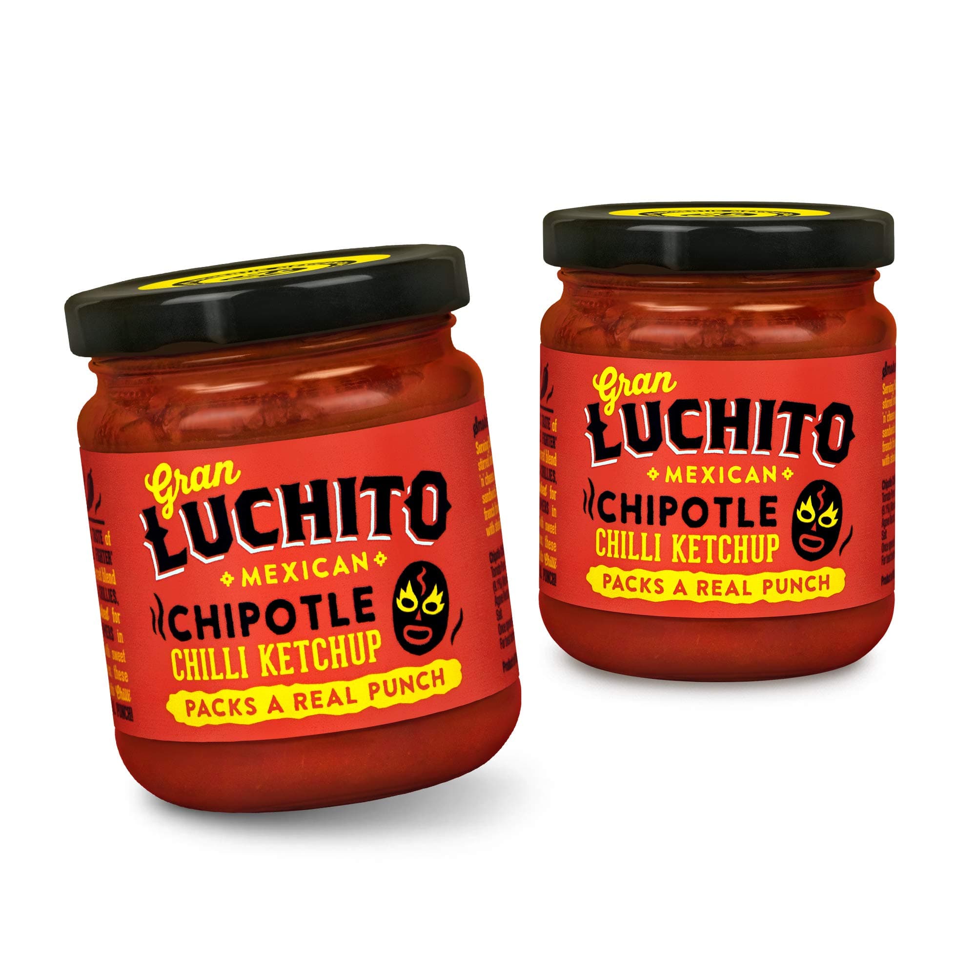 Gran Luchito Mexican Chipotle Ketchup 210g (Pack of 2)