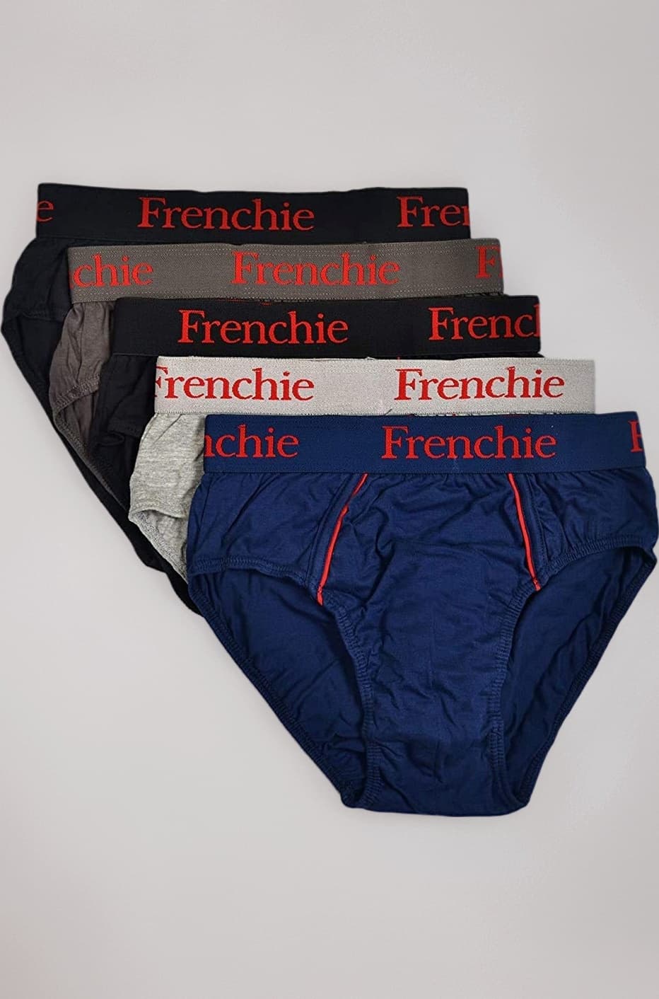 Men's Cotton Brief (Pack of 5) (FRENCHIE_PRO_Multicolor, 95 Cm)