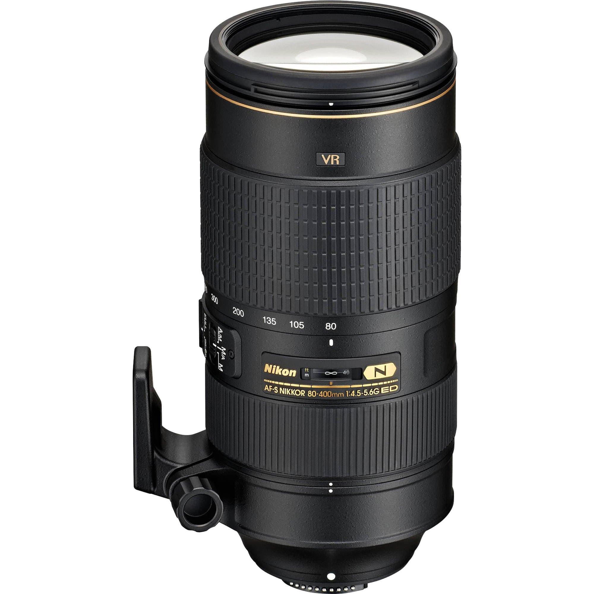 AF-S FX NIKKOR 80-400mm f.4.5-5.6G ED Vibration Reduction Zoom Lens with Auto Focus for Nikon DSLR Cameras