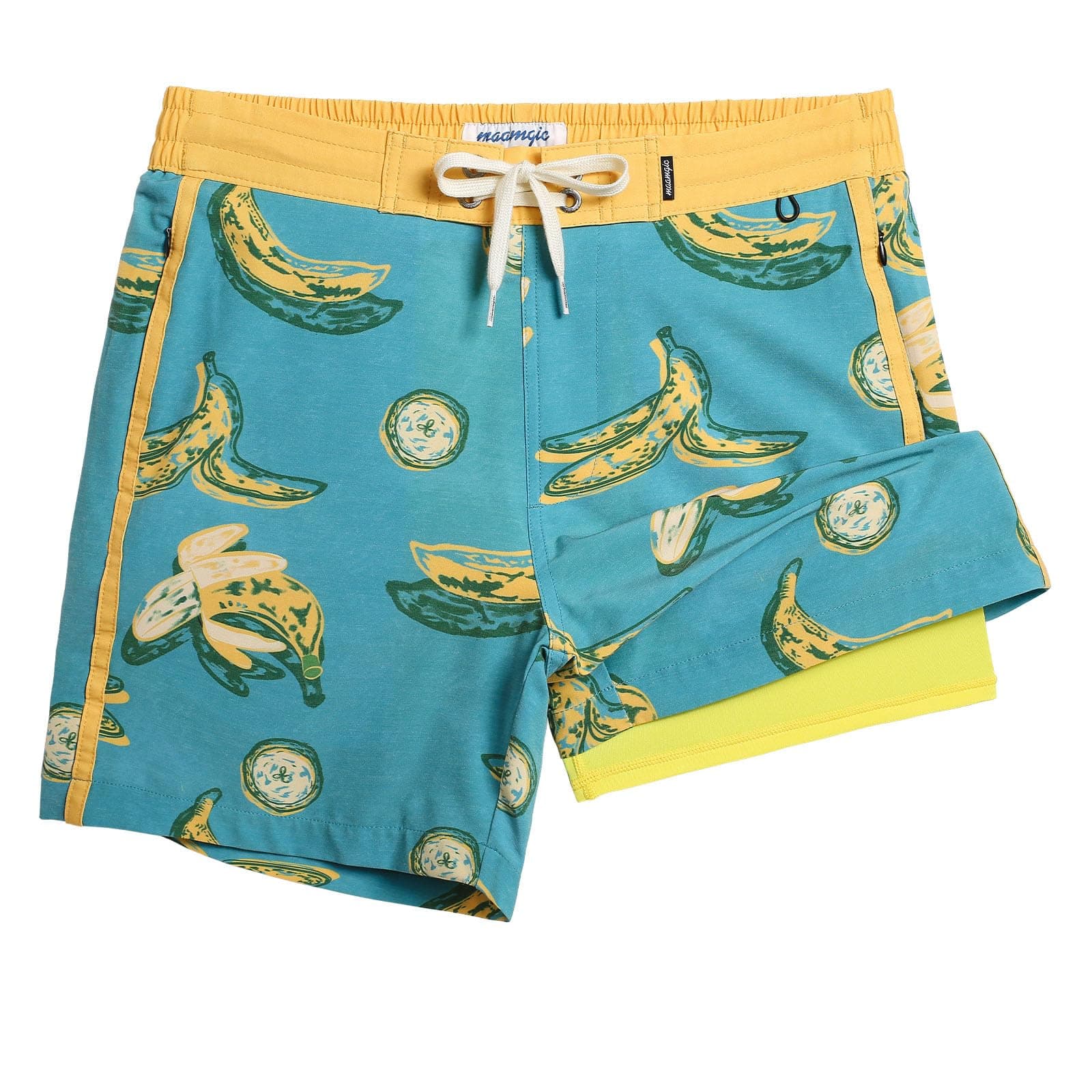 maamgicMen's Swim Trunks with Compression Liner Board Shorts Vintage Beach Shorts Quick Dry with Zipper PocketsGlobal Recycled StandardGlobal Recycled StandardGlobal Recycled Standard