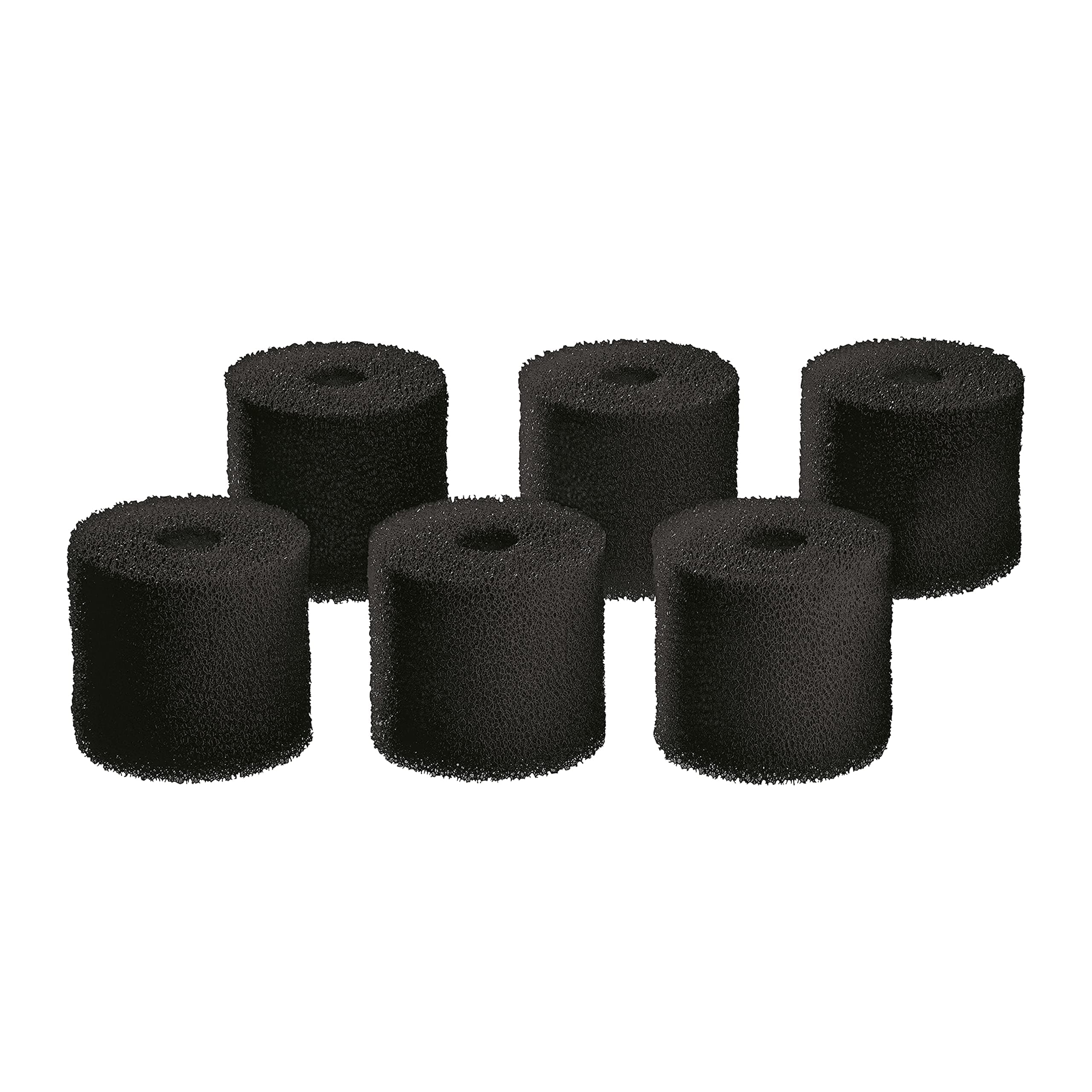OASEIndoor Aquatics Carbon Pre-Filter Foam Set of 6 for The Biomaster, Black
