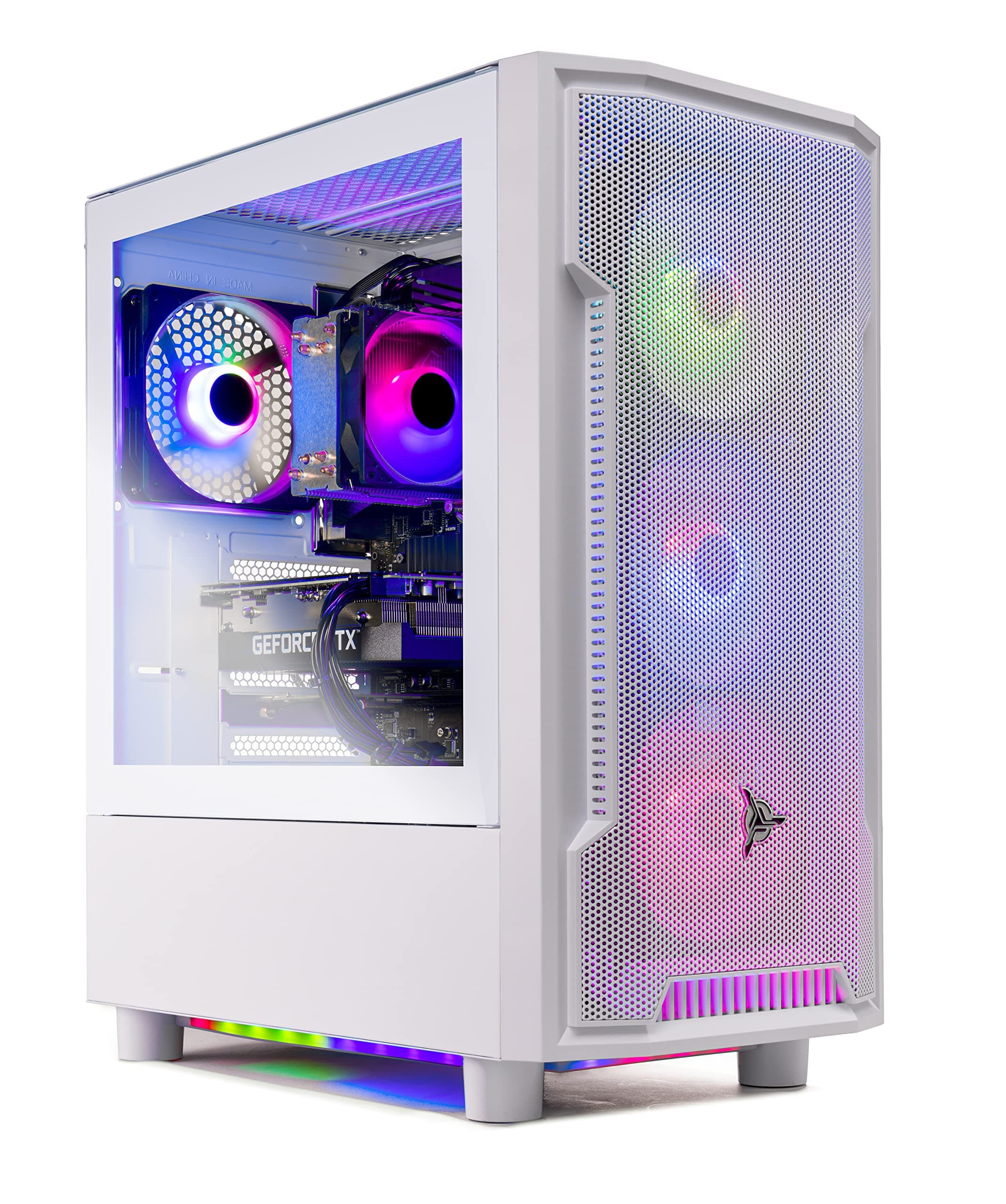 Archangel Gaming PC Desktop – AMD Ryzen 5 3600 3.6 GHz, NVIDIA RTX 3050, 500GB NVME SSD, 8GB DDR4 RAM 3200, 600W Gold PSU, 11AC Wi-Fi, Windows 11 Home 64-bit