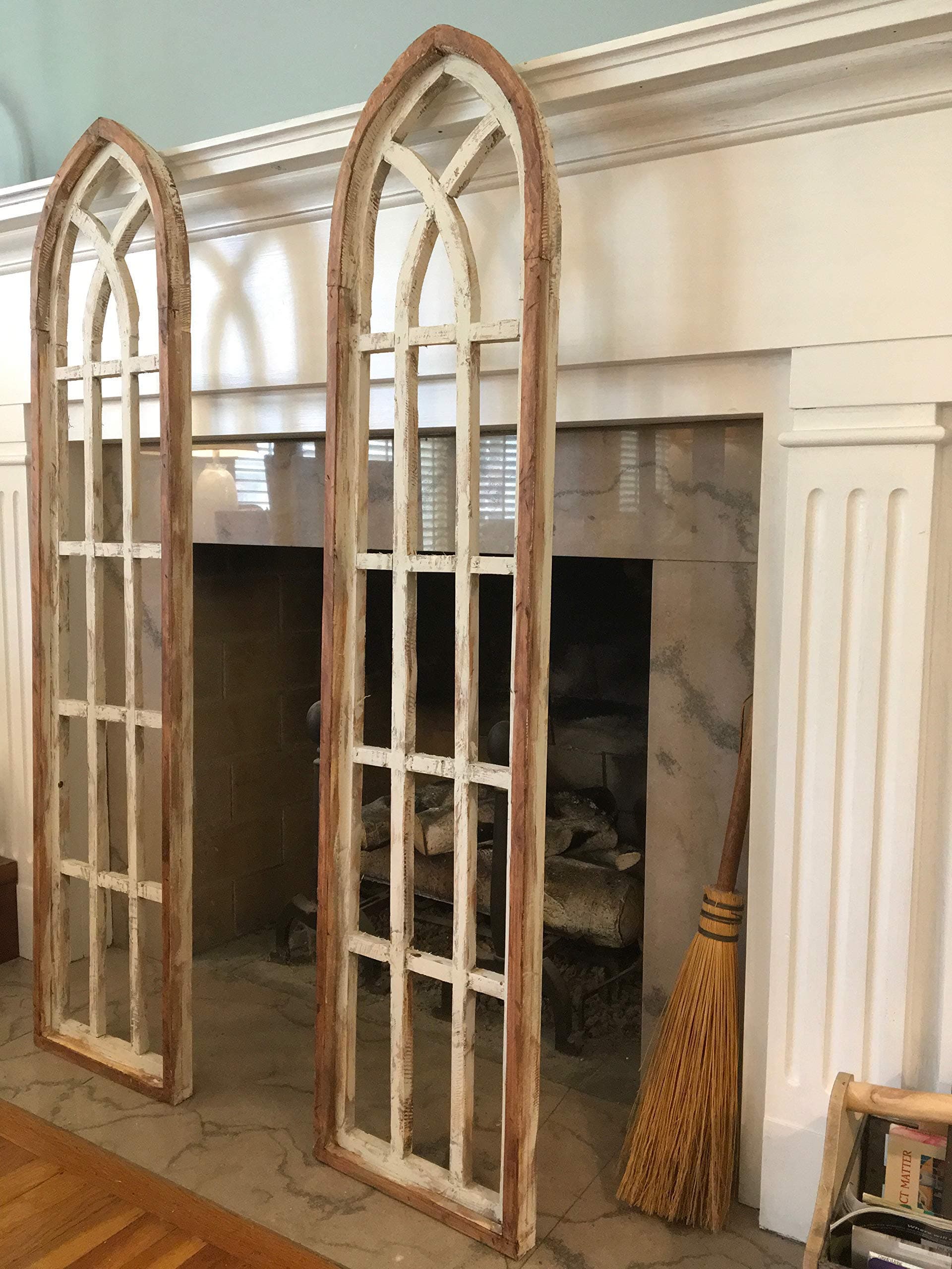 Arch Window Frame, Farmhouse, Cottage, Rustic, Cathedral Window Frame