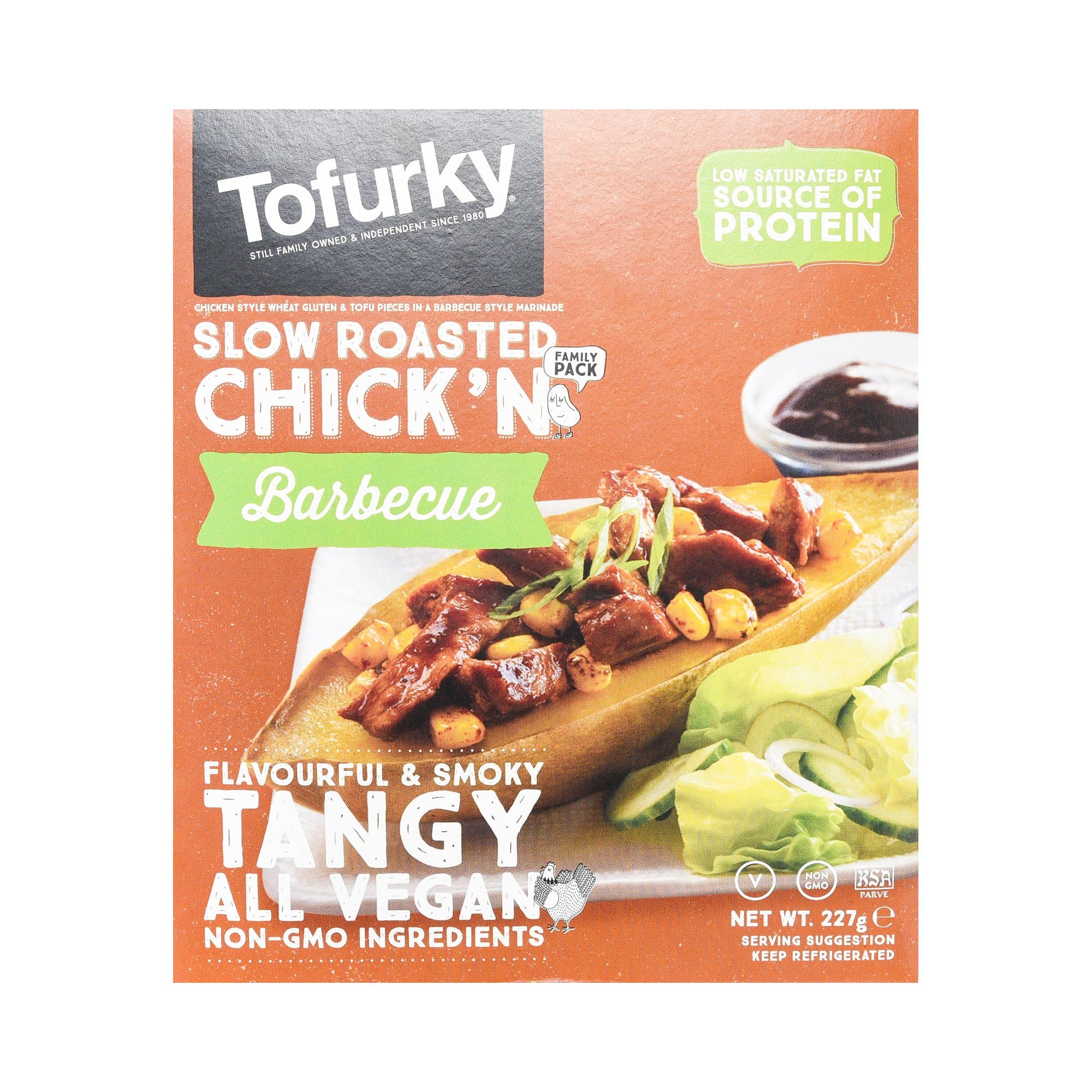 Tofurky Slow Roasted Chick-N-Barbecue Chicken, 227g