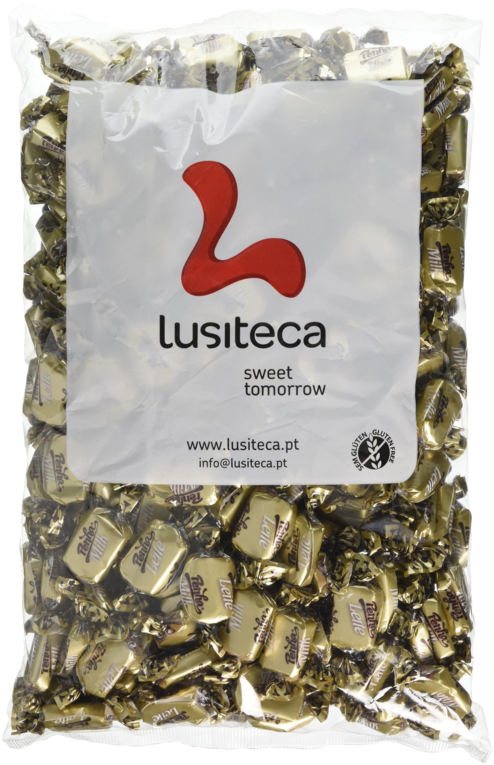 Lusiteca Penha Milk Toffee in Bag, 1.5 kg