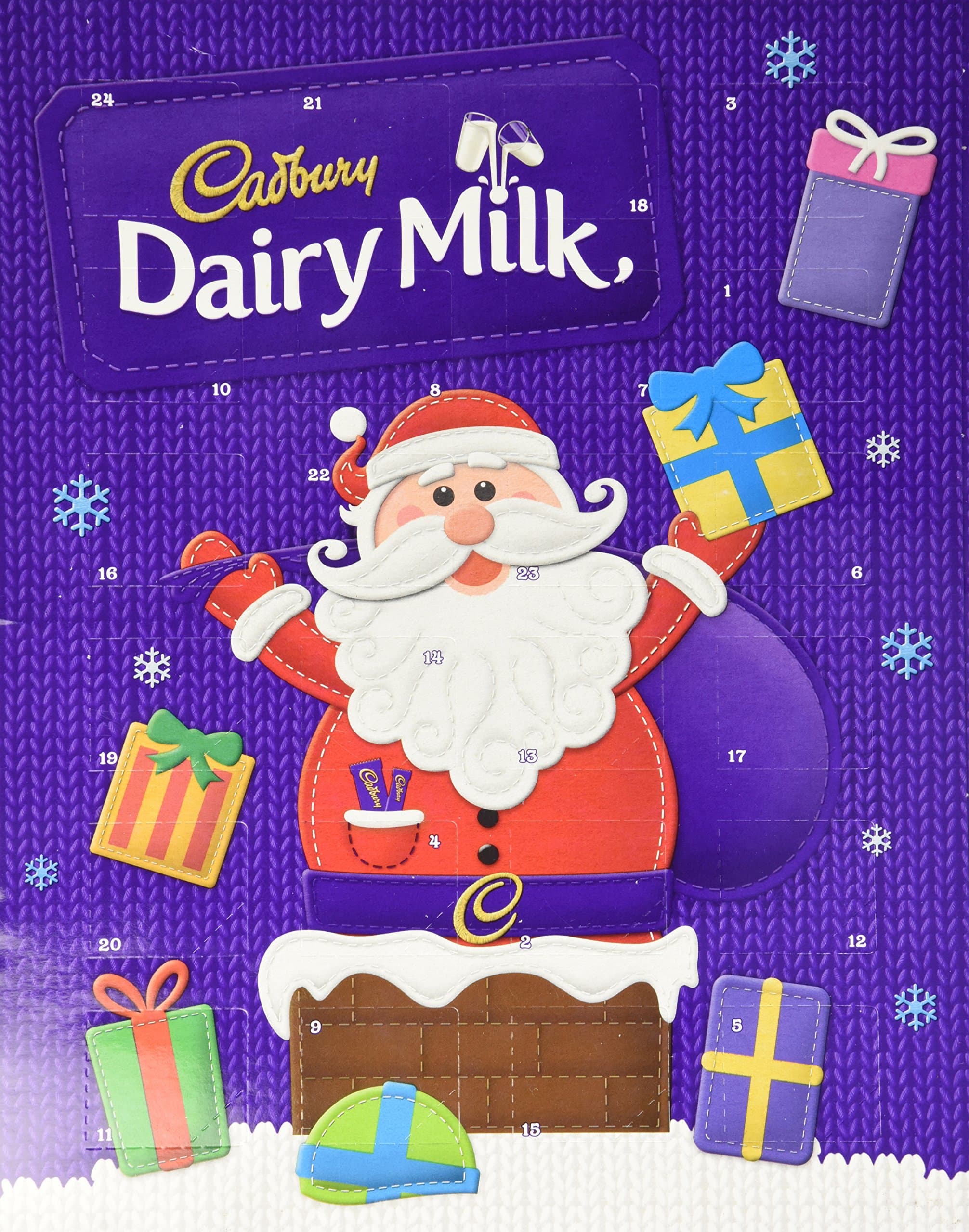 Cadbury Dairy Milk Advent Calendar Christmas 90g