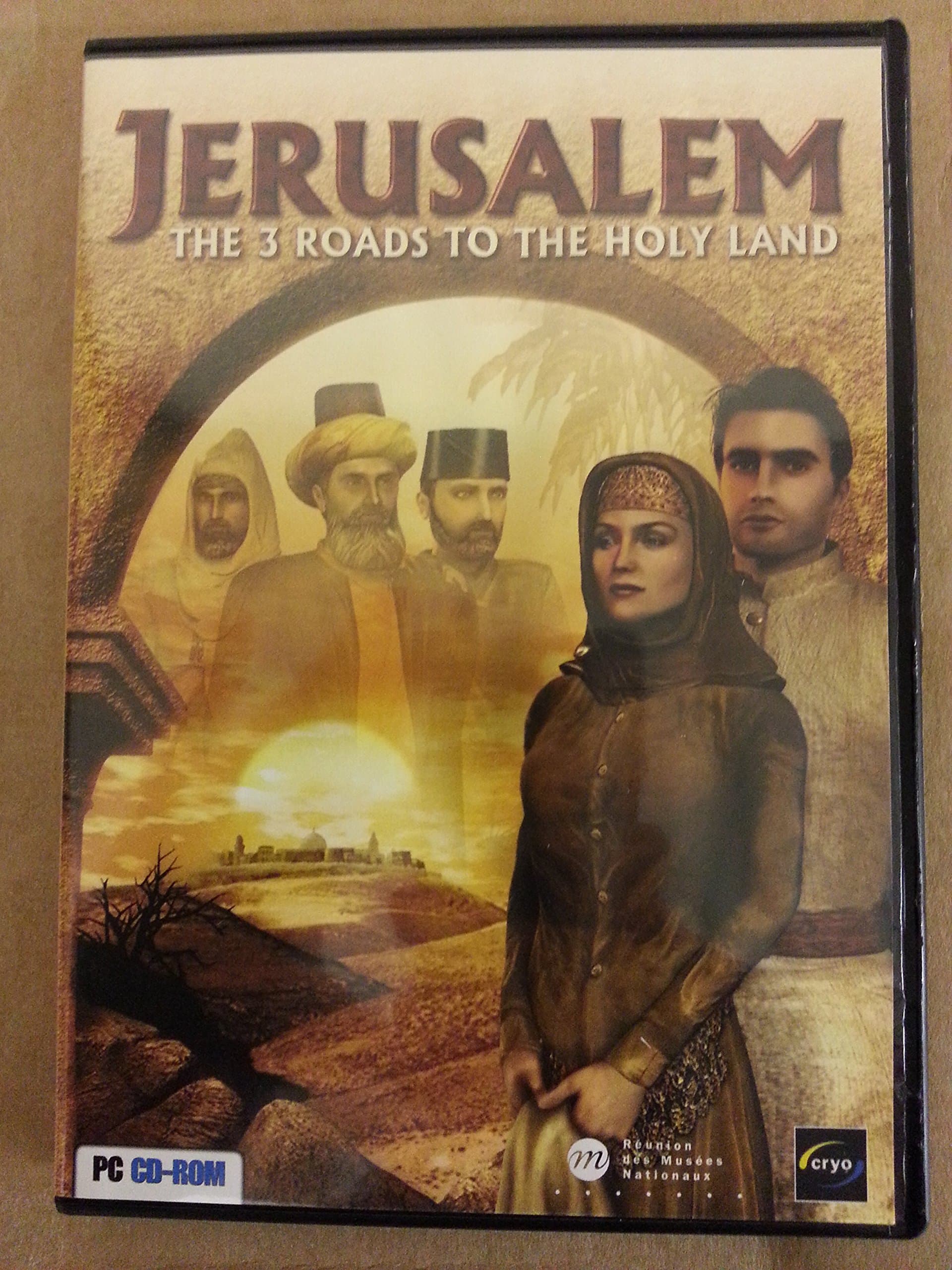 Jerusalem The 3 Roads To The Holy Land PC CD-ROM