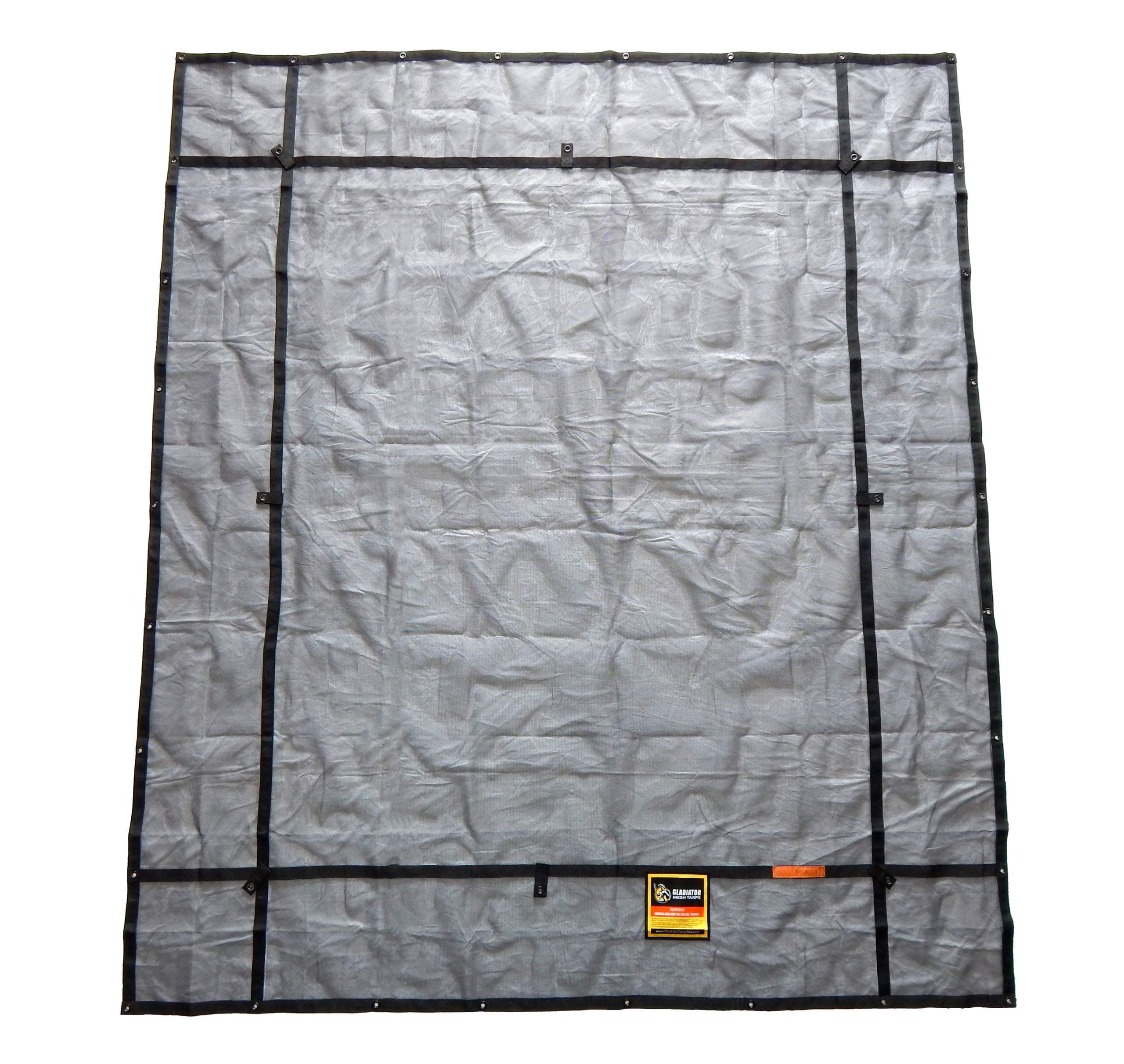 Gladiator Cargo Nets - RipProof Mesh Cargo Tarp - Large - 8.75' x 10' (LMT-100)