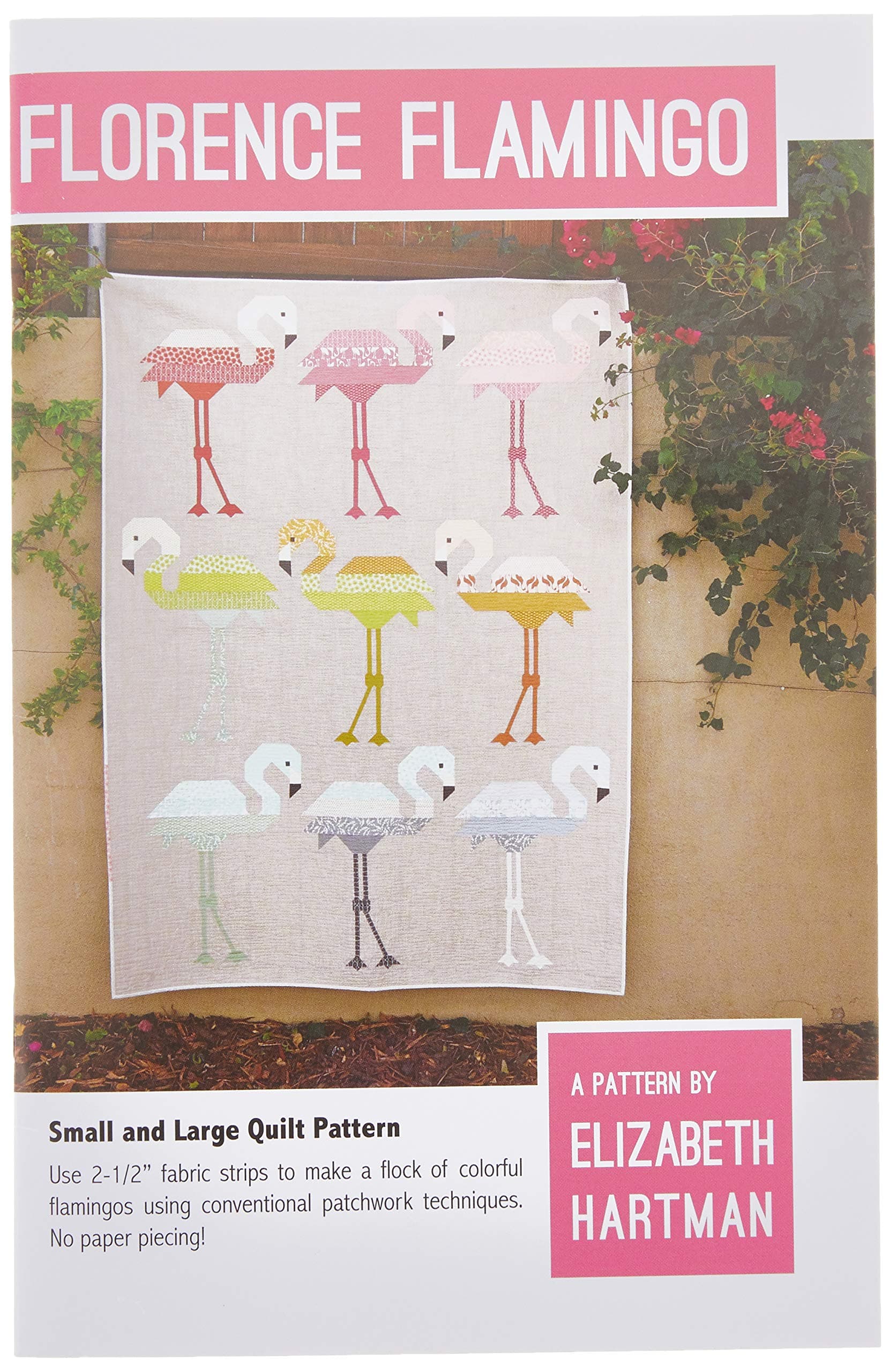 Elizabeth Hartman BCI Crafts EHP031 Florence Flamingo Pattern, Original Version