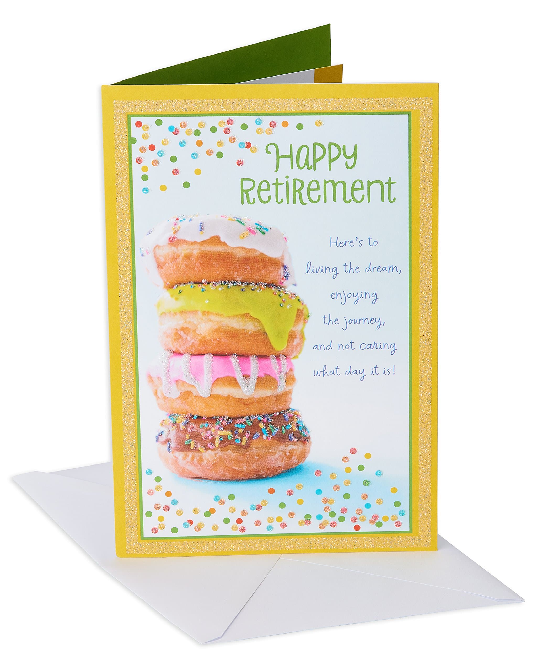 American Greetings Retirement Card (Doughnuts, Sweet Life)