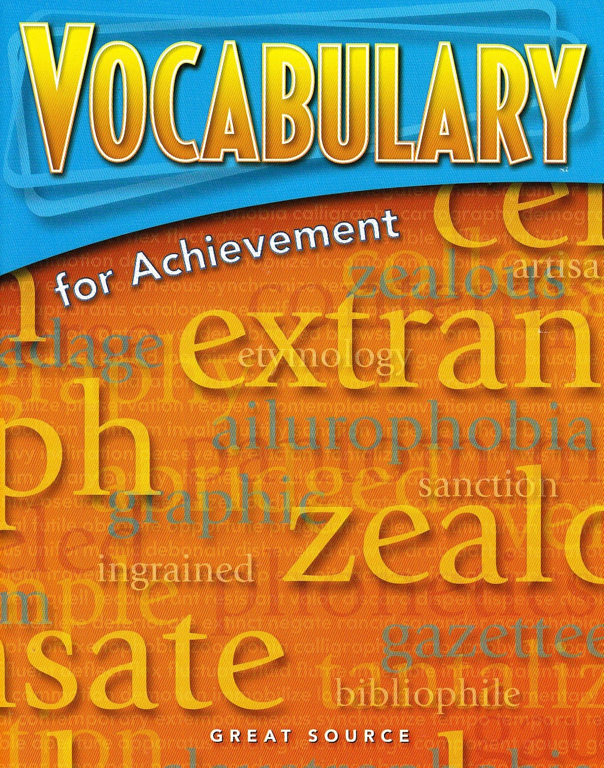 Vocabulary for Achievement: First Course Student Edition Grade 7 4th Edition