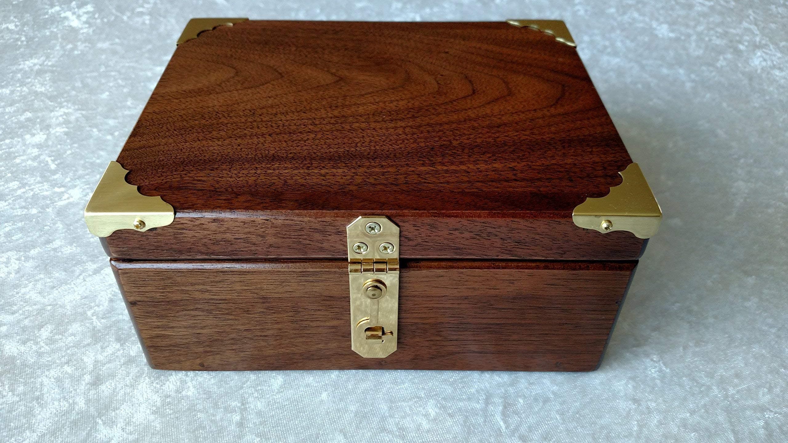 Walnut Stash Box or Keepsake Box