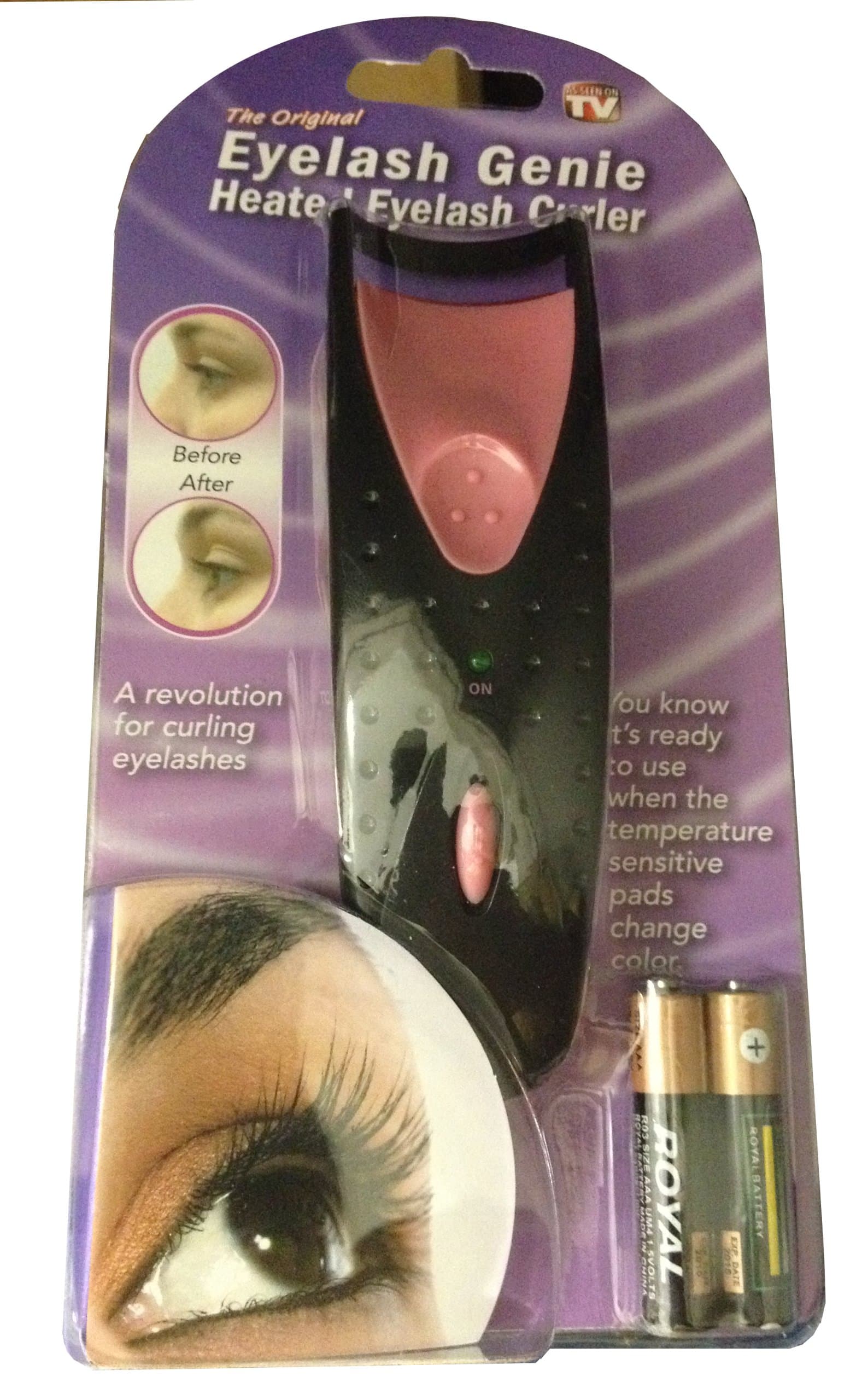 The Original Eyelash Genie - Heated Eyelash Curler (As Seen on TV)