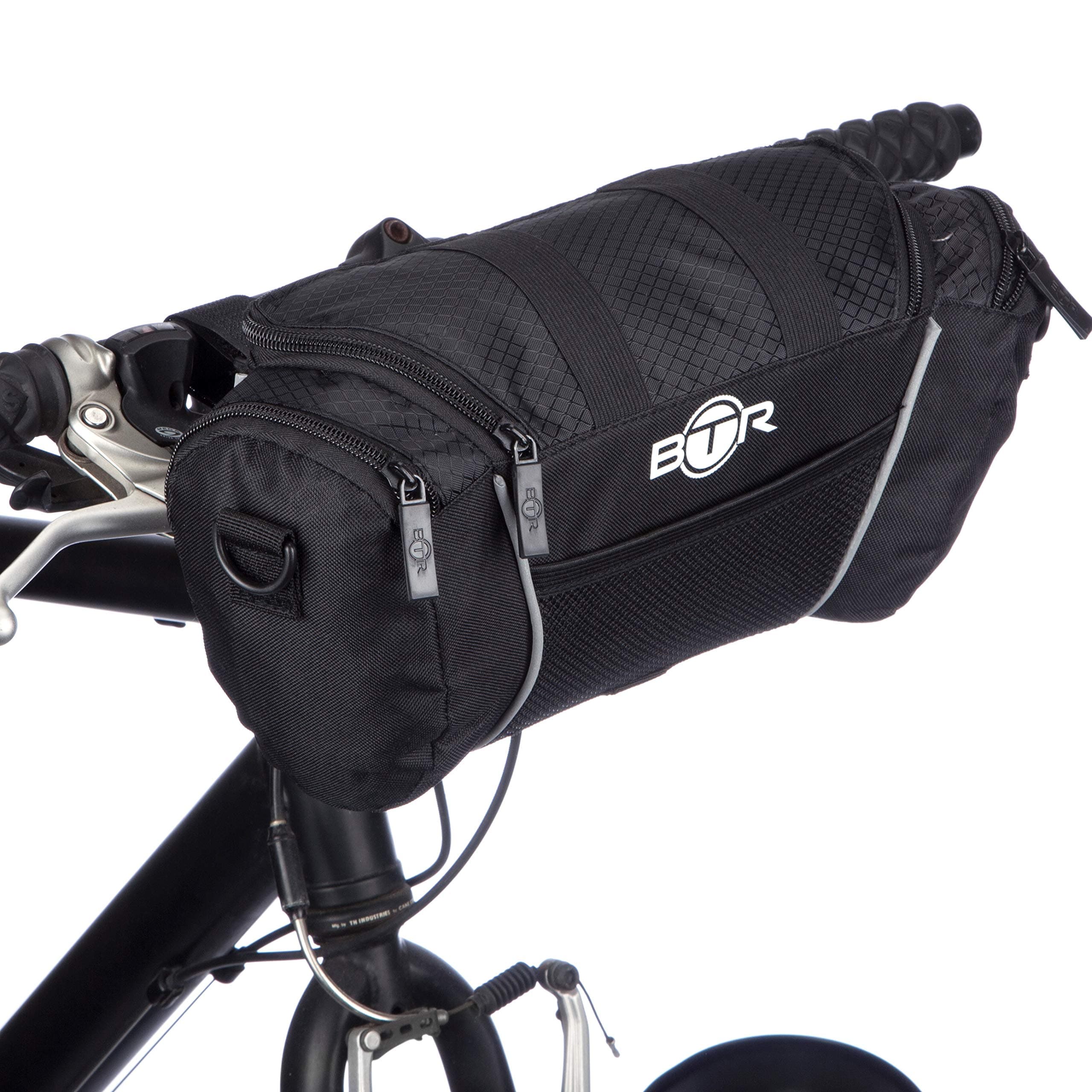 BTR 5L Handlebar Storage Bike Bag Pannier With Removable Shoulder Strap & Water Resistant