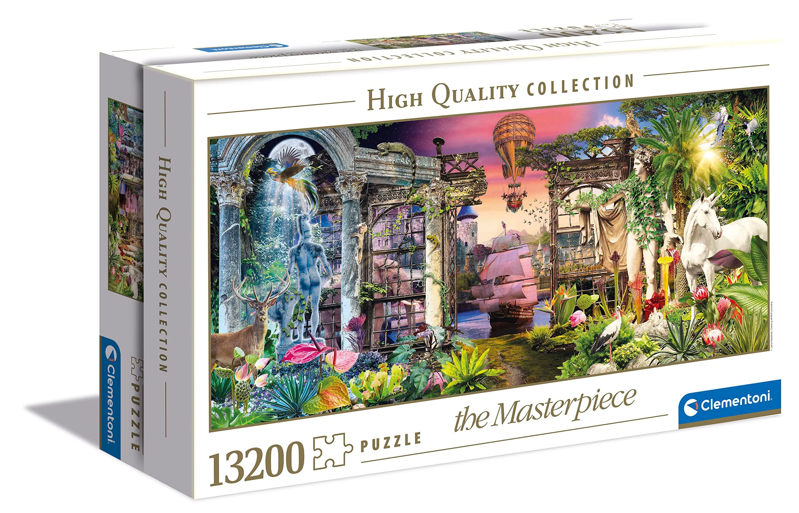 Clementoni - 38013 Collection - Visionaria, Puzzle 13200 Pieces for Adults and Children 10 Years, Skill Game for the Whole Family
