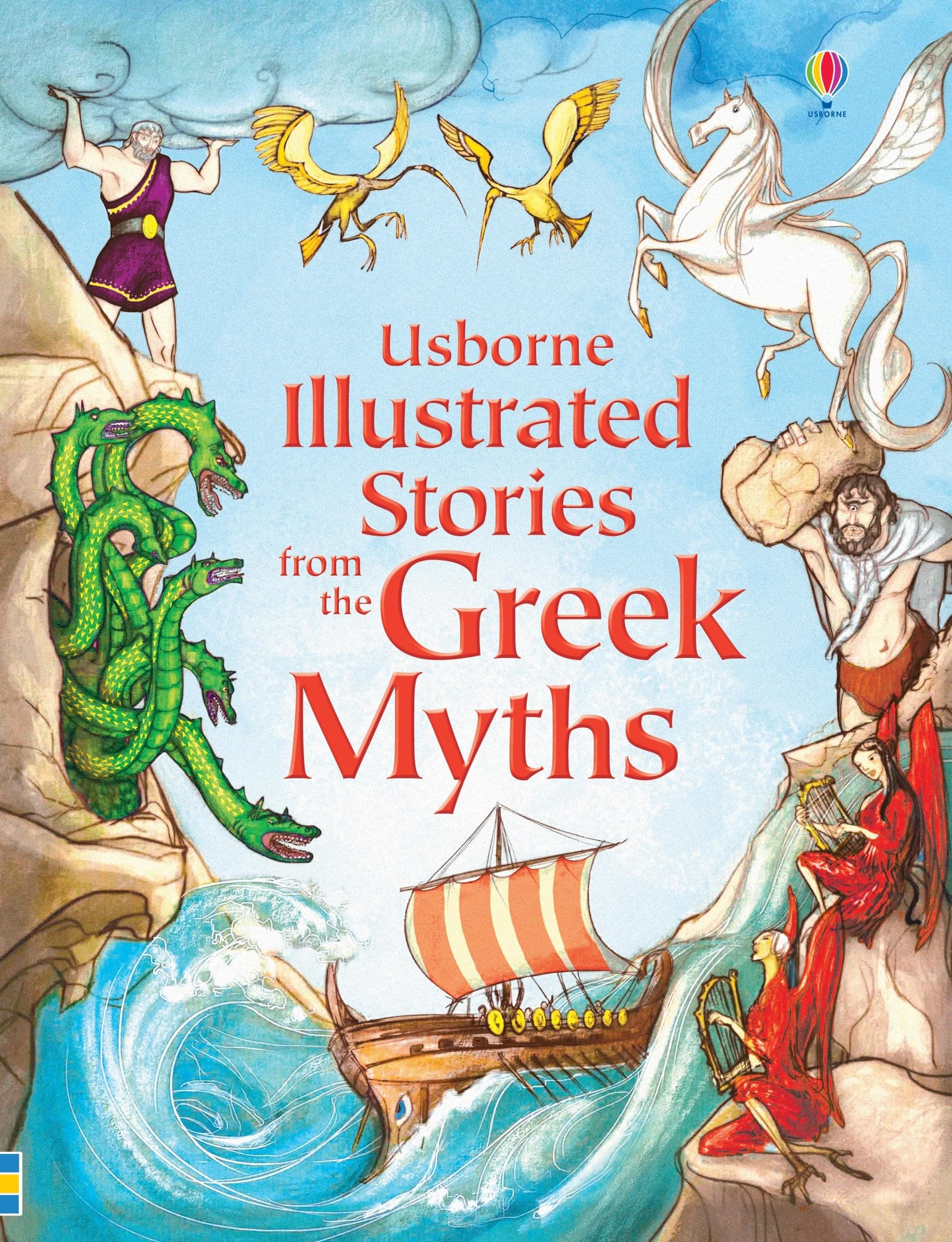 ILLUS STORIES FROM THE GREEK MYTHS: A Collection of Six Classic Greek Myths and Legends Retold for Kids (Illustrated Story Collections)