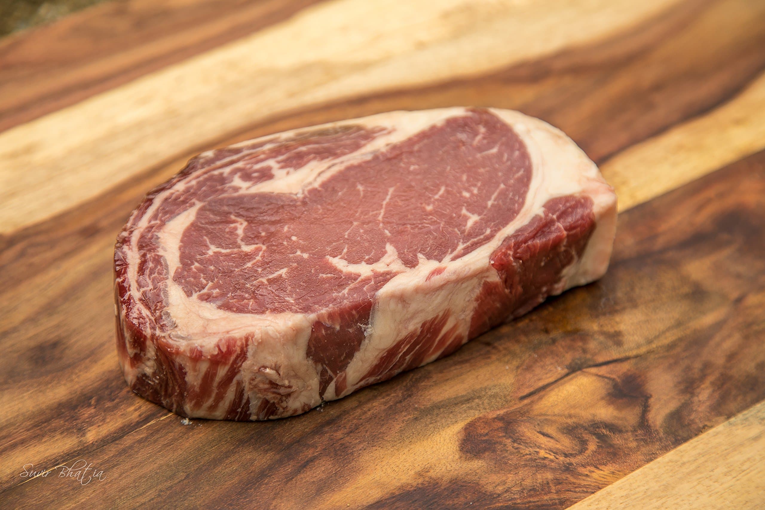 Southern Meat Co - Premium USDA Choice Angus Delmonico Boneless Ribeye Steak (Pack of FOUR 12 oz Ribeyes)