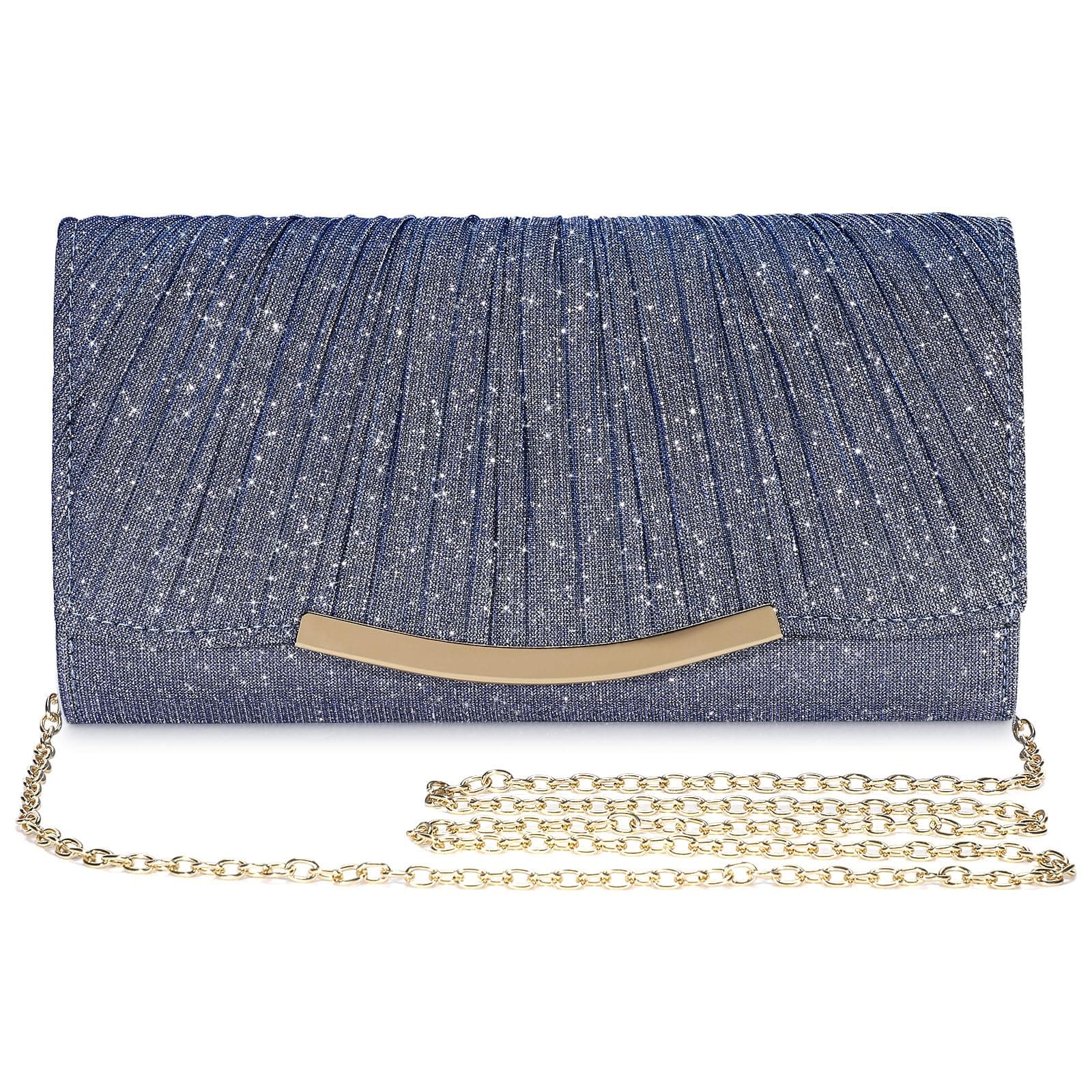 Asvert Evening Bag, Women's Elegant Clutch Bag, Clutch Handbags, Shoulder Bag, Women's Leather Bag for Prom Party, Part