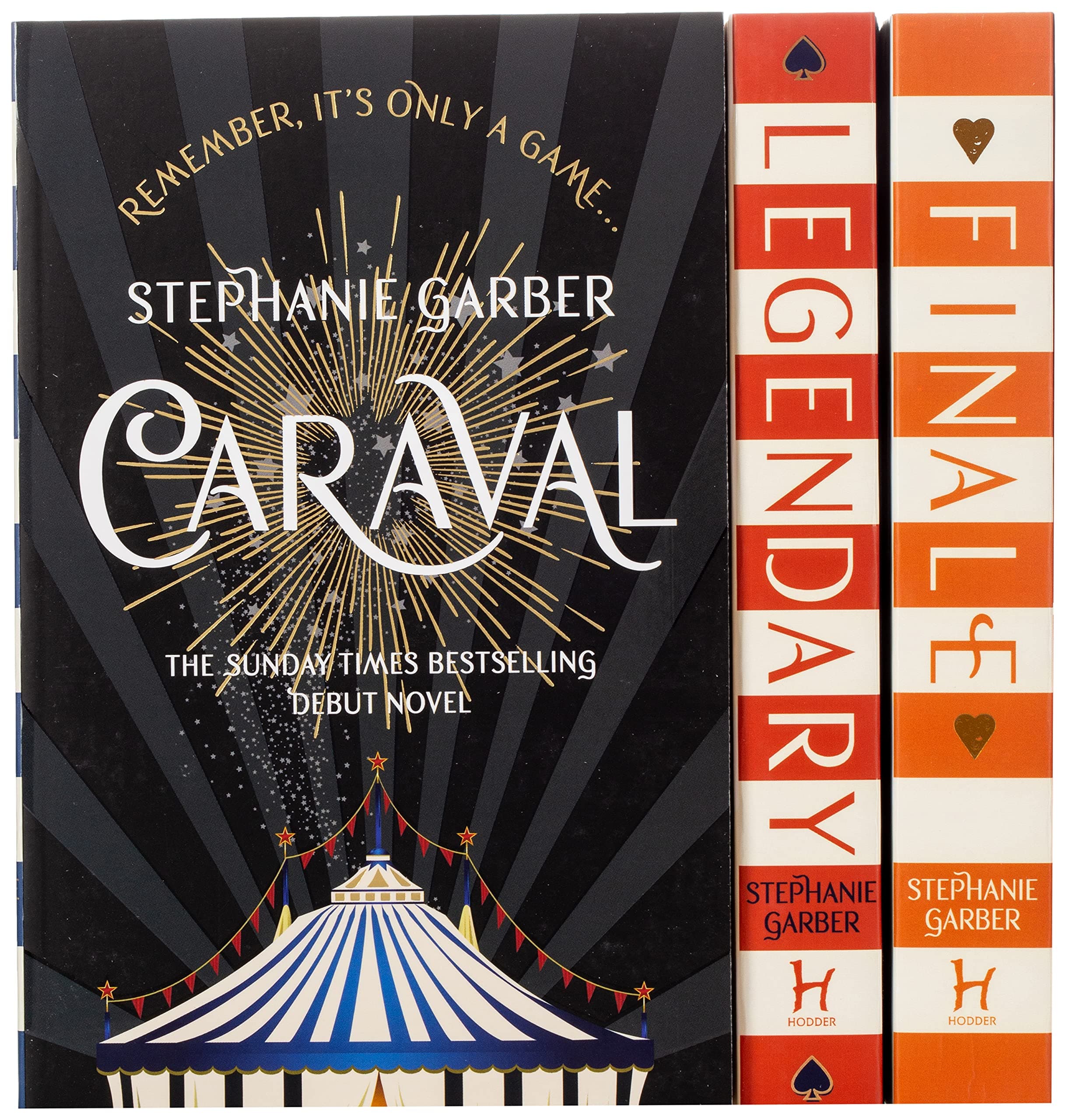 Caraval Series Complete Trilogy Collection 3 Books Set by Stephanie Garber (Caraval, Legendary & Finale) Paperback – 1 Jan. 2020