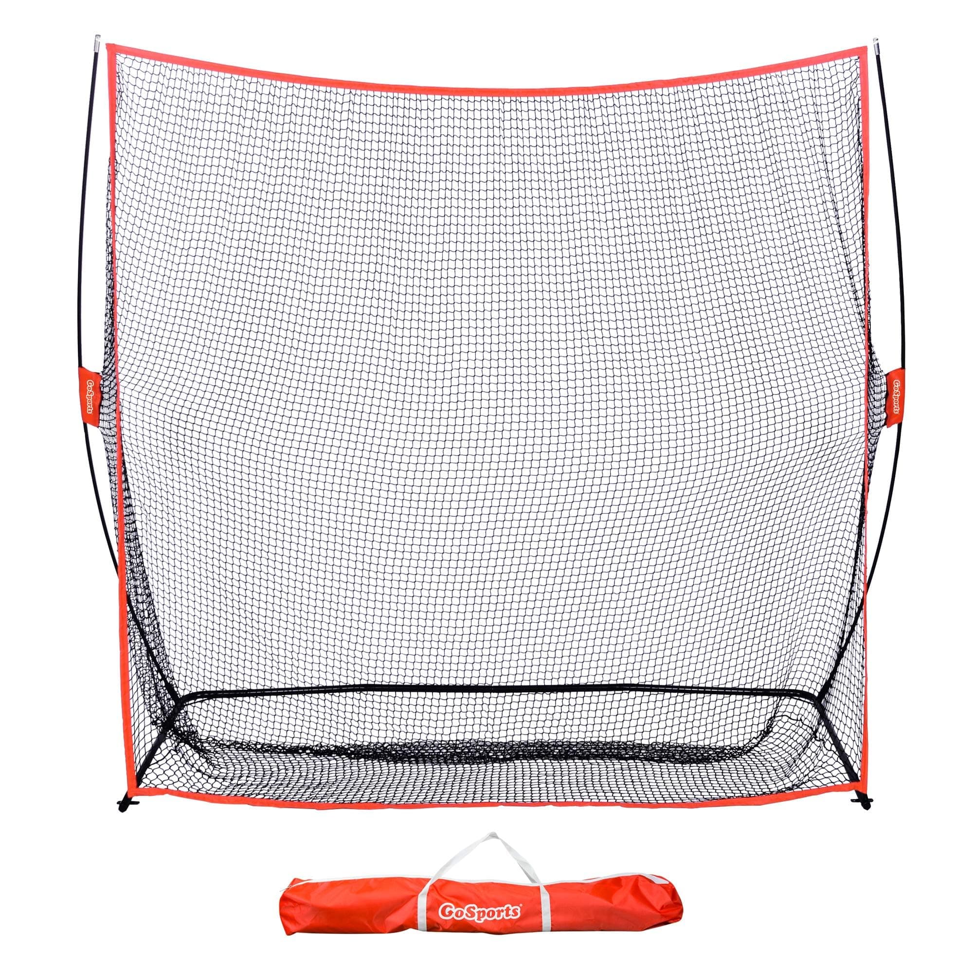 GoSports Golf Practice Hitting Net - Choose Between Huge 10'x7' or 7'x7' Nets -Personal Driving Range for Indoor or Outdoor Use - Designed by Golfers for Golfers
