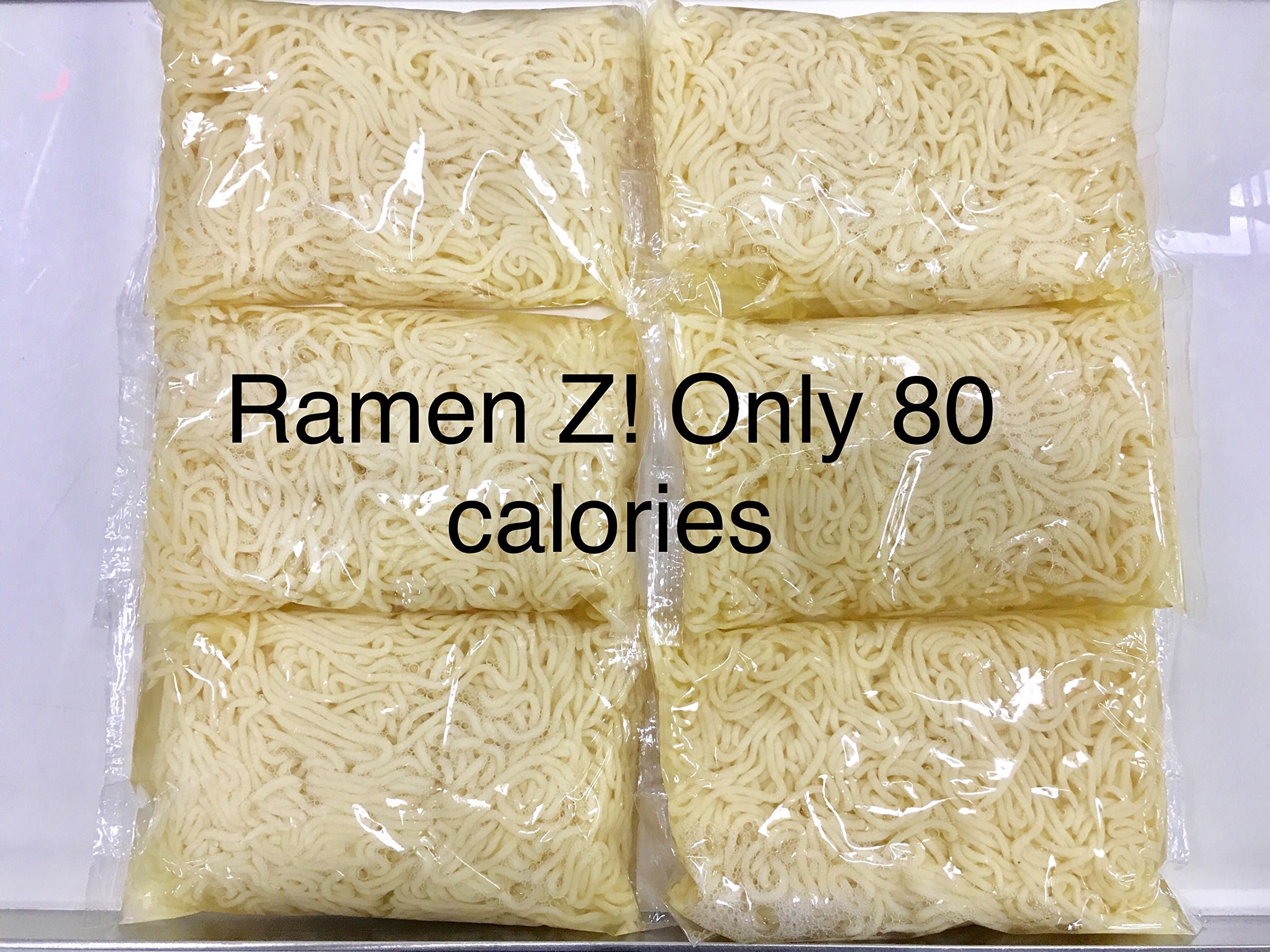 Gluten Free Ramen Zero (Shirataki, Ramen noodles, Pasta, Chowmein) - 7 oz, 6 pack